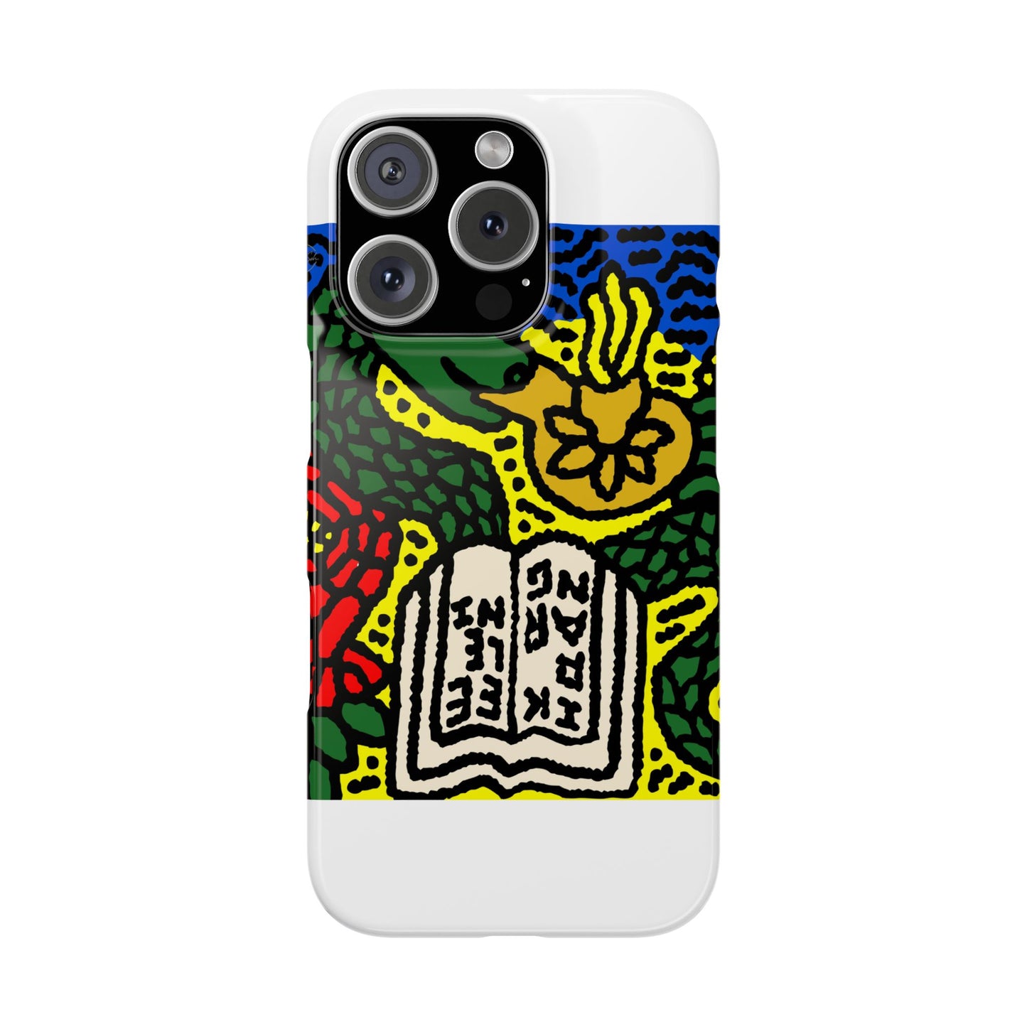 Shining a light on knowledge Slim Phone Case