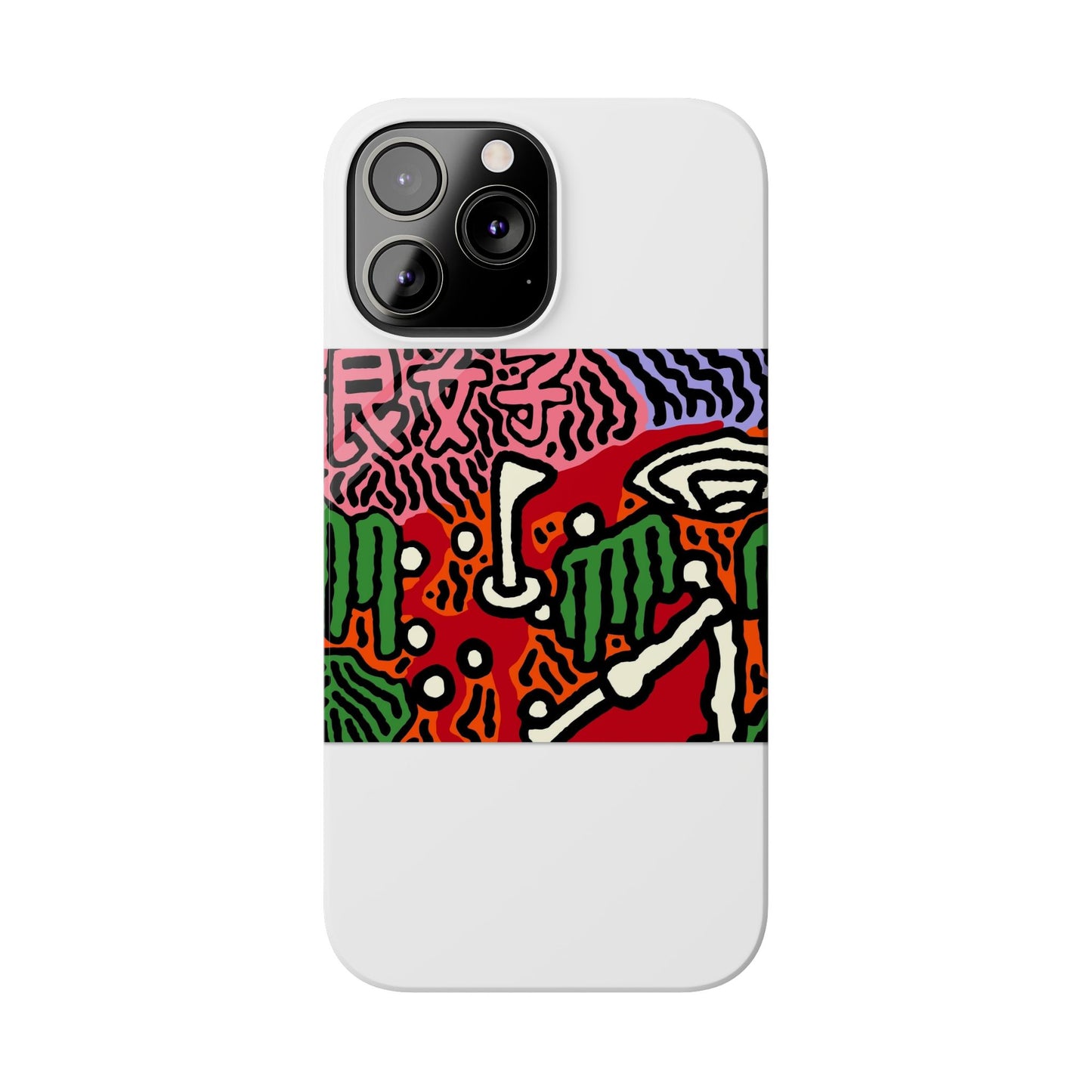 Scoring goals throughout life Slim Phone Case