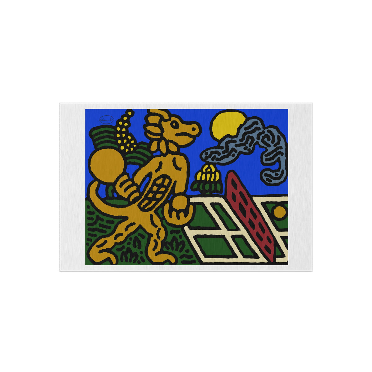 Ready for making big serves in life — Outdoor Rug