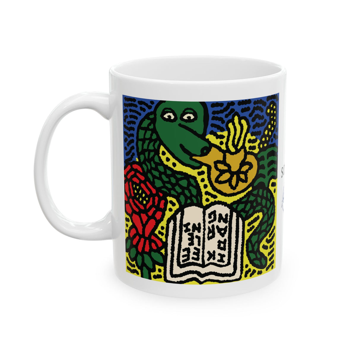 Shining A Light On Knowledge - Ceramic Mug 11oz