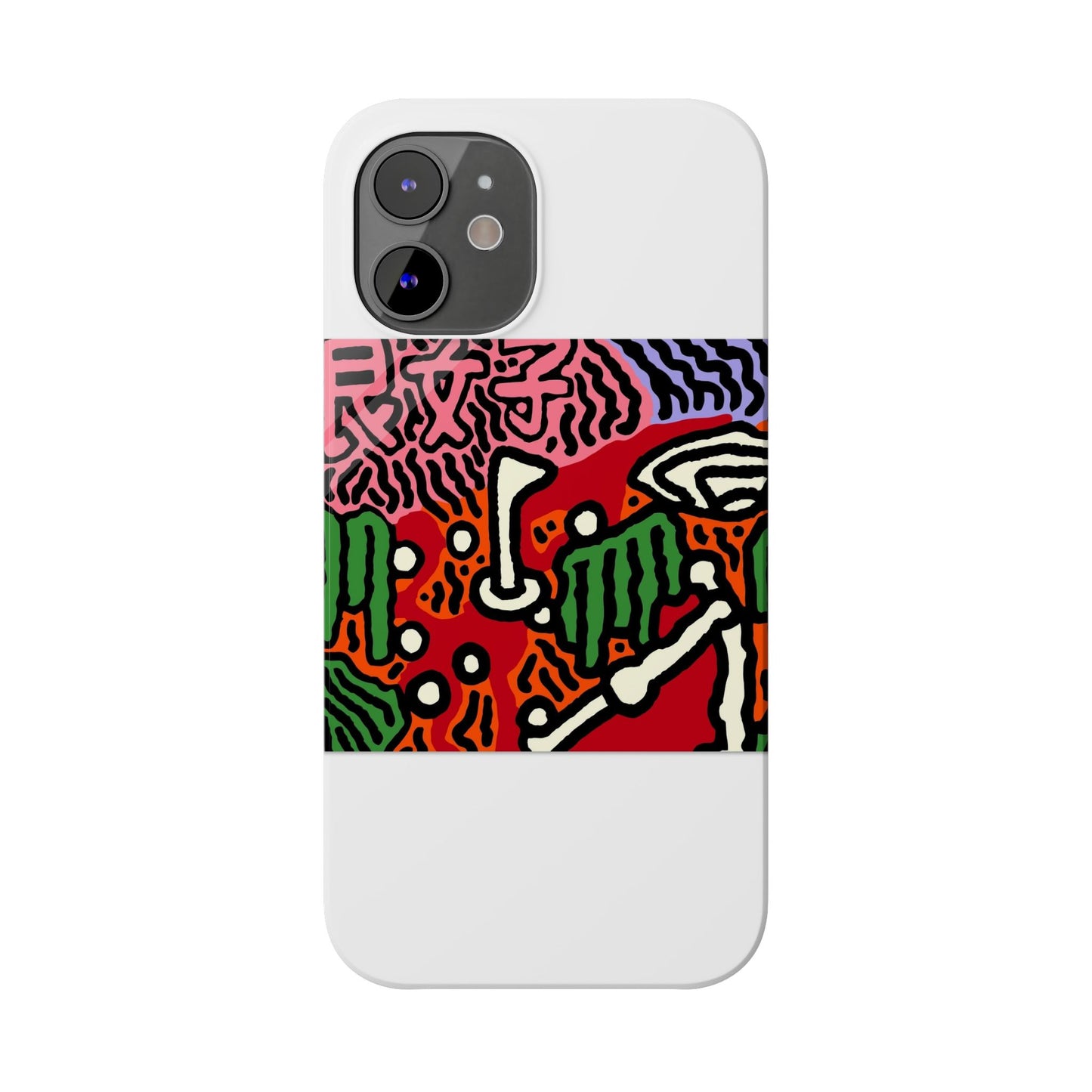 Scoring goals throughout life Slim Phone Case