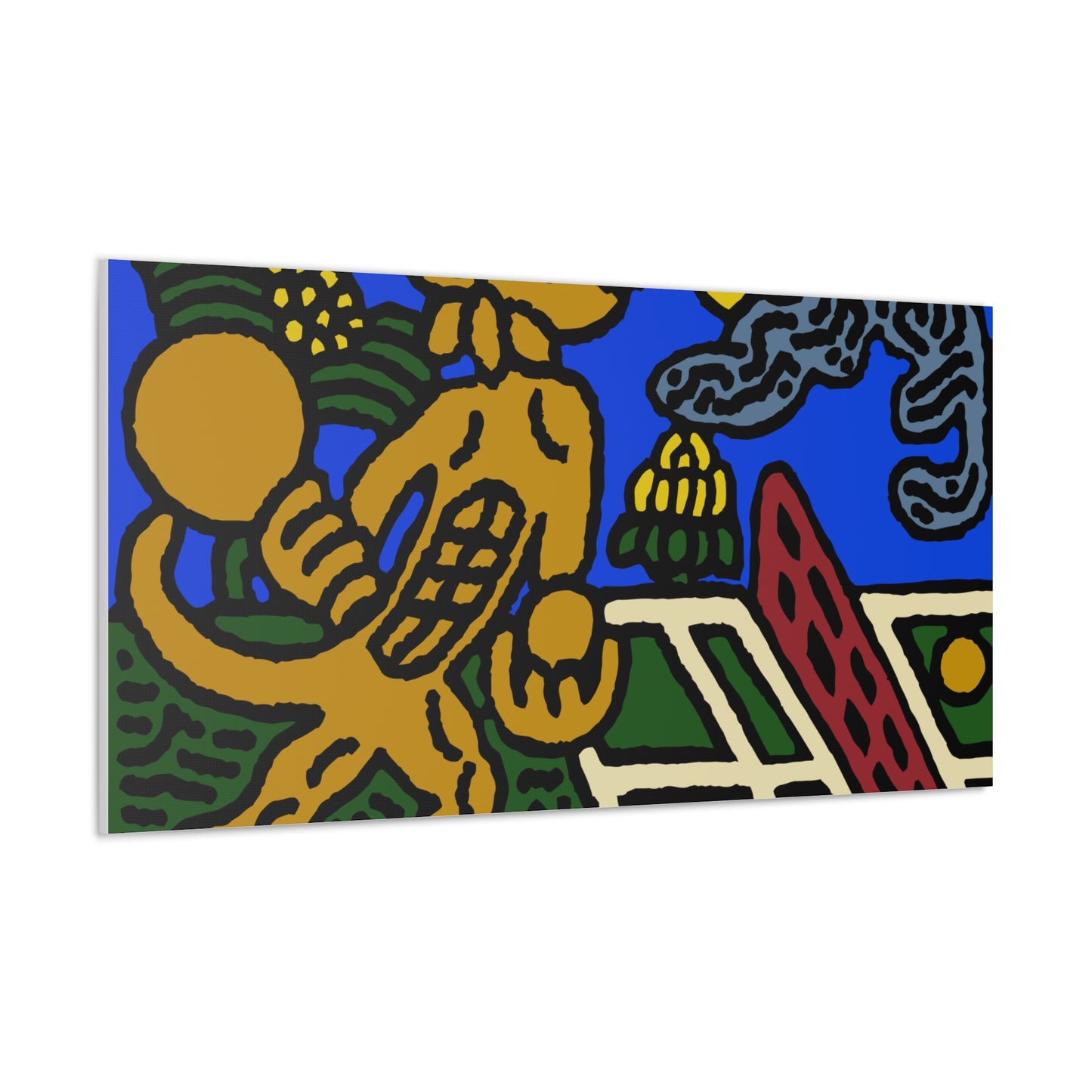Ready for making big serves in life Canvas (Small)