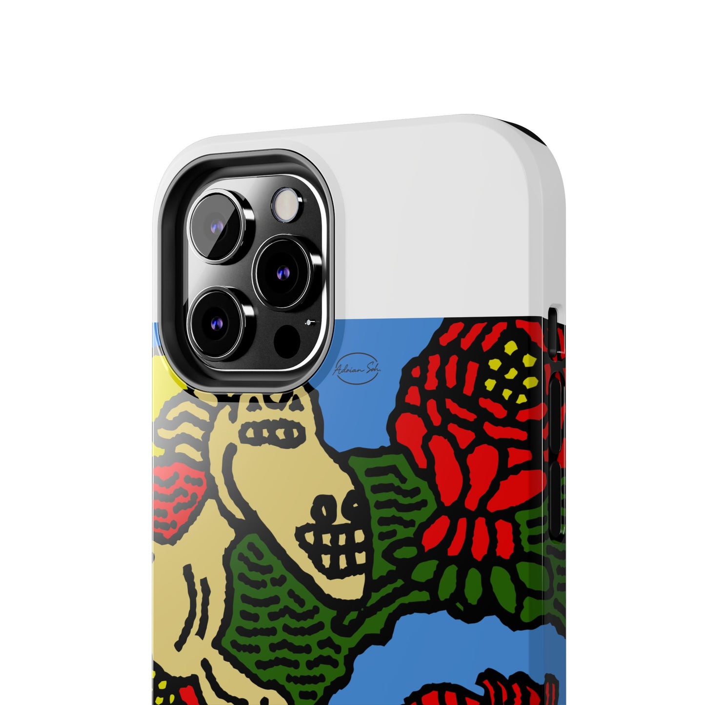 Galloping carefree through life Tough Phone Case