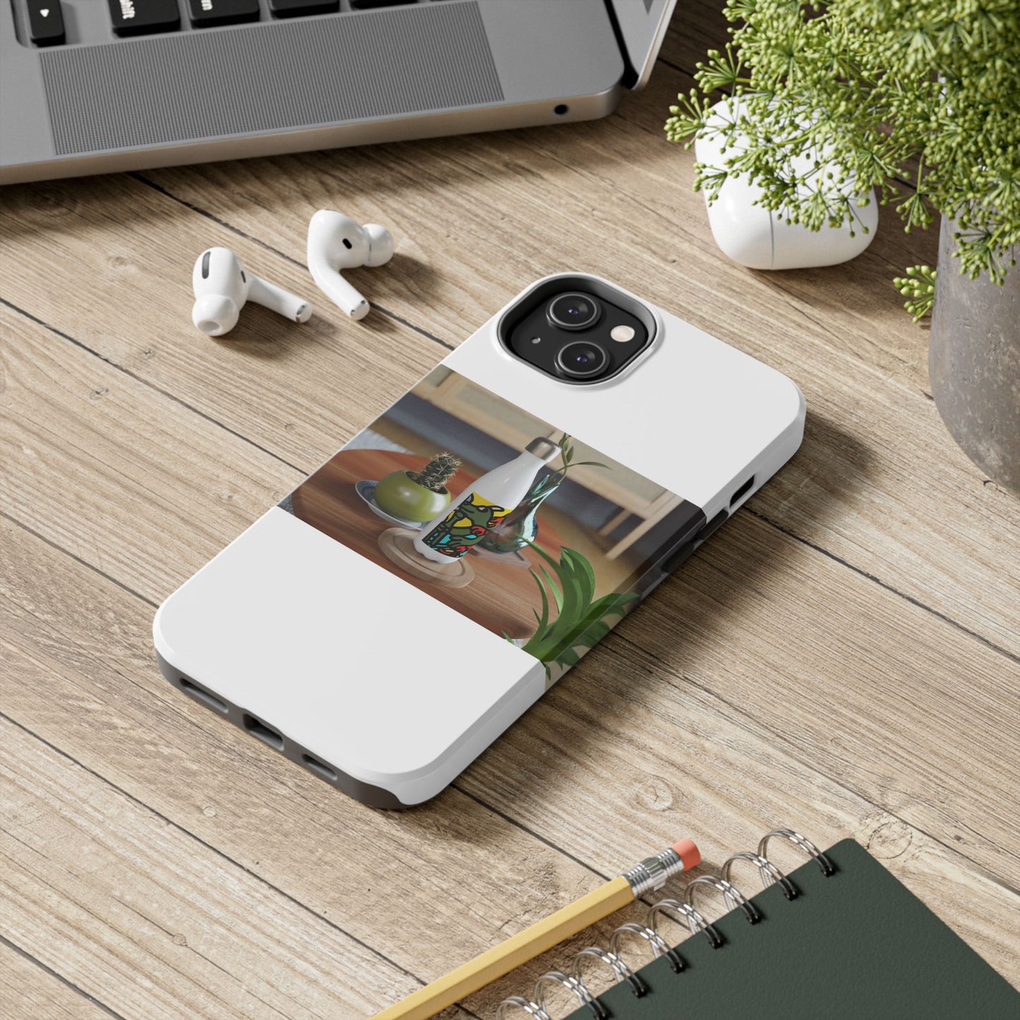 Two dragons enjoying a feast together Tough Phone Case