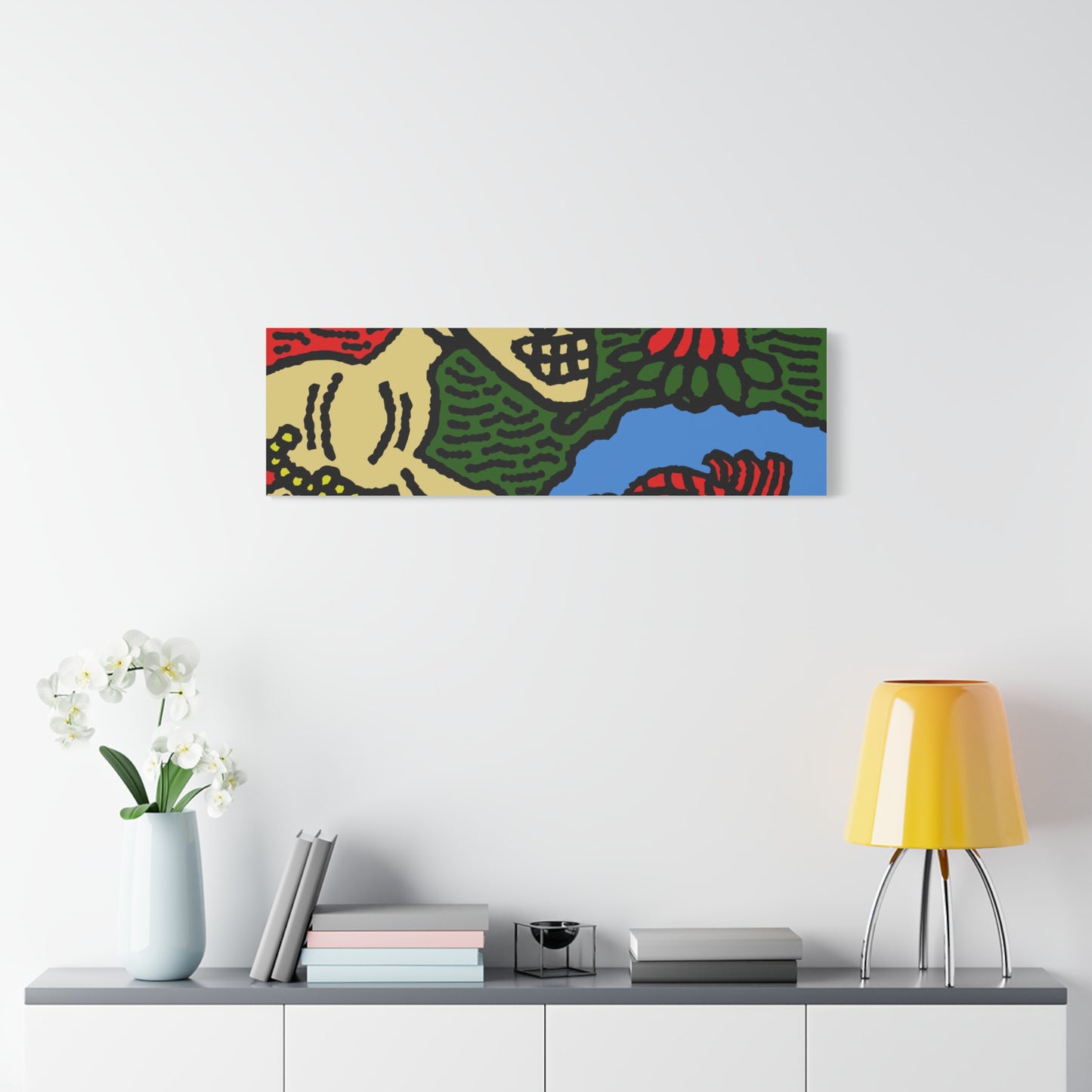 Galloping carefree through life Canvas (Small)