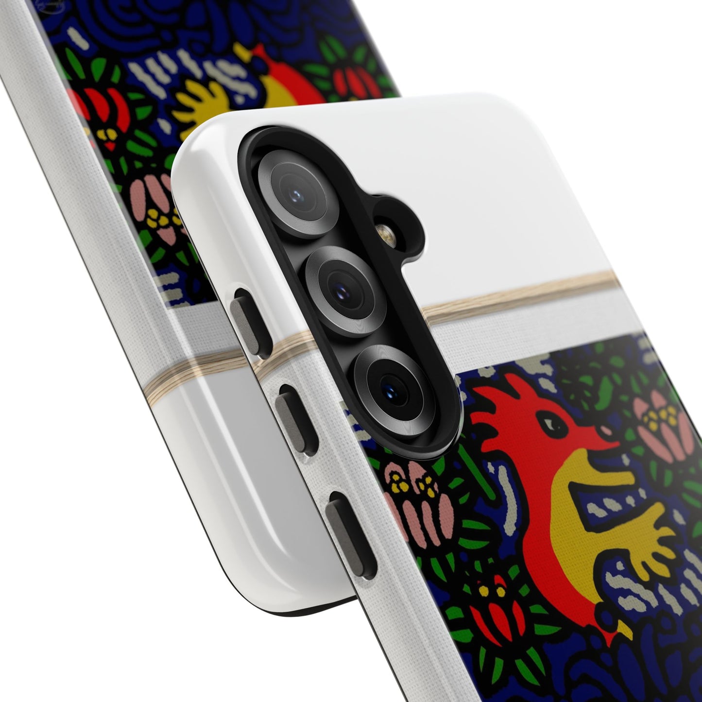 Breaking through the surface of a lotus pond Tough Phone Case