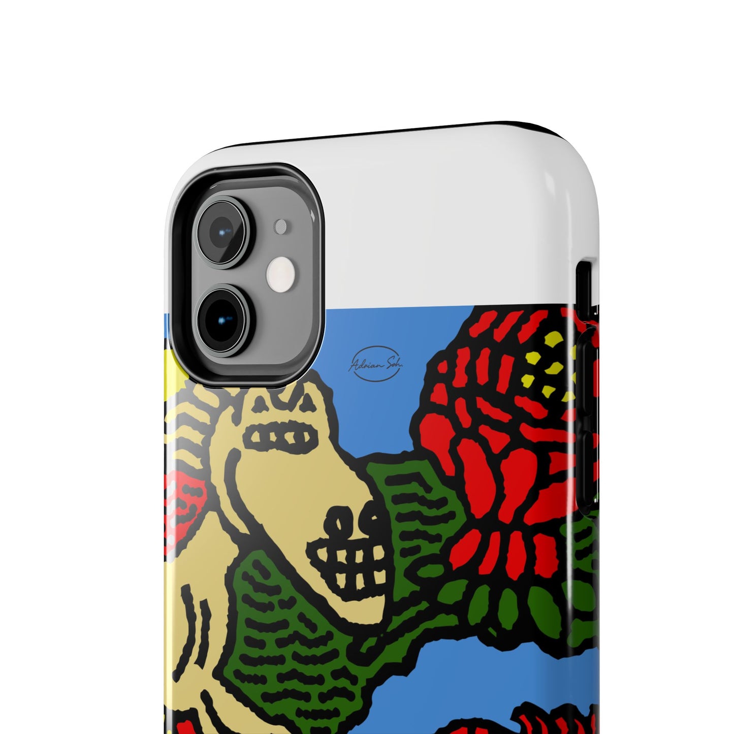 Galloping carefree through life Tough Phone Case