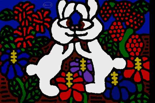 Bunnies in love Tough case