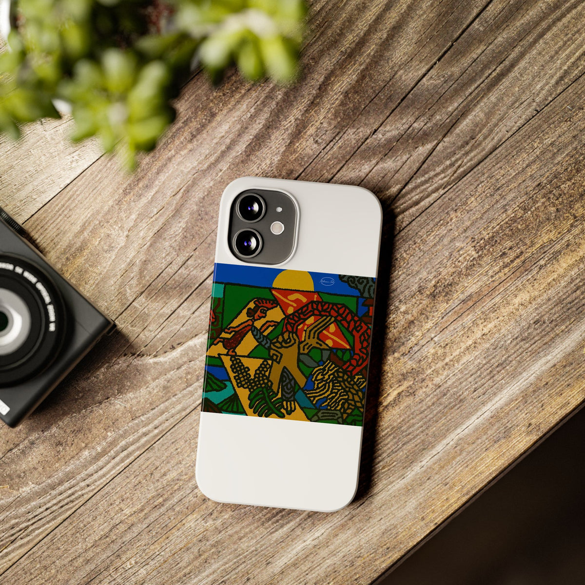 Drawing your own destiny Slim Phone Case