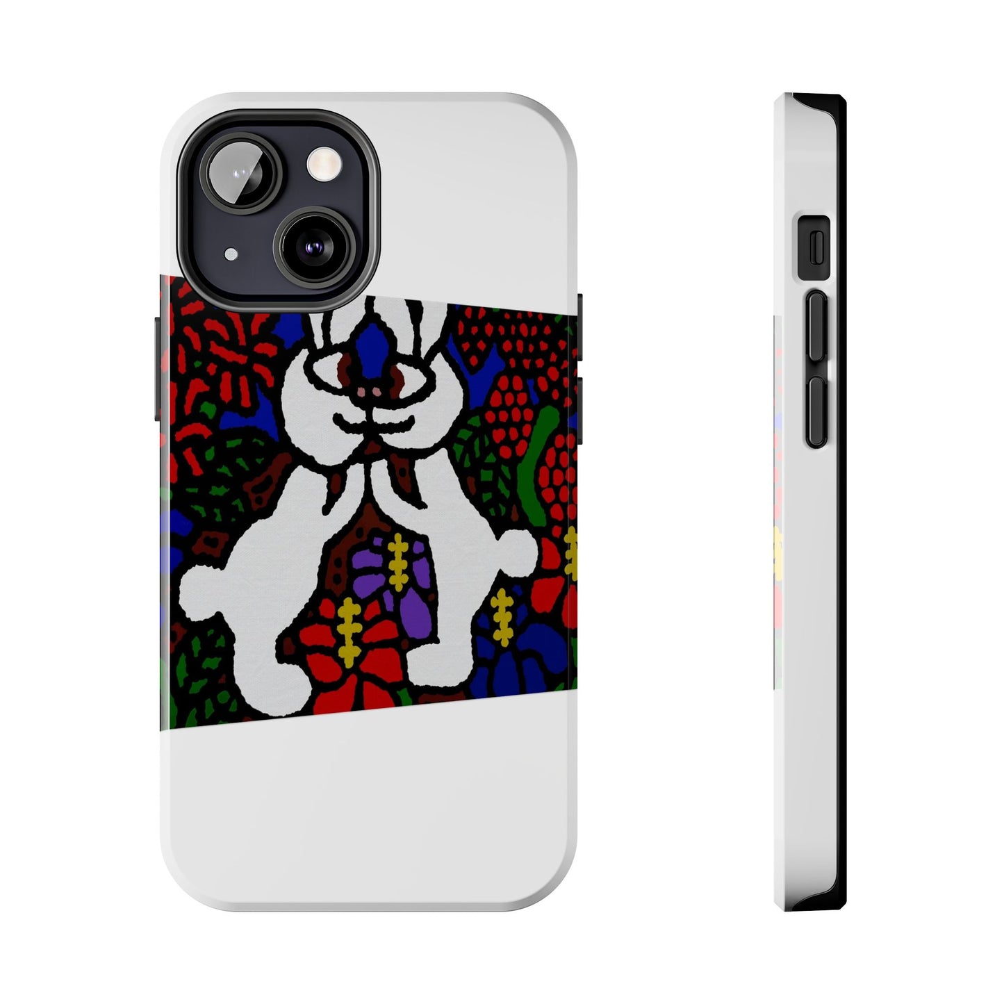 Bunnies in love Tough Phone Case
