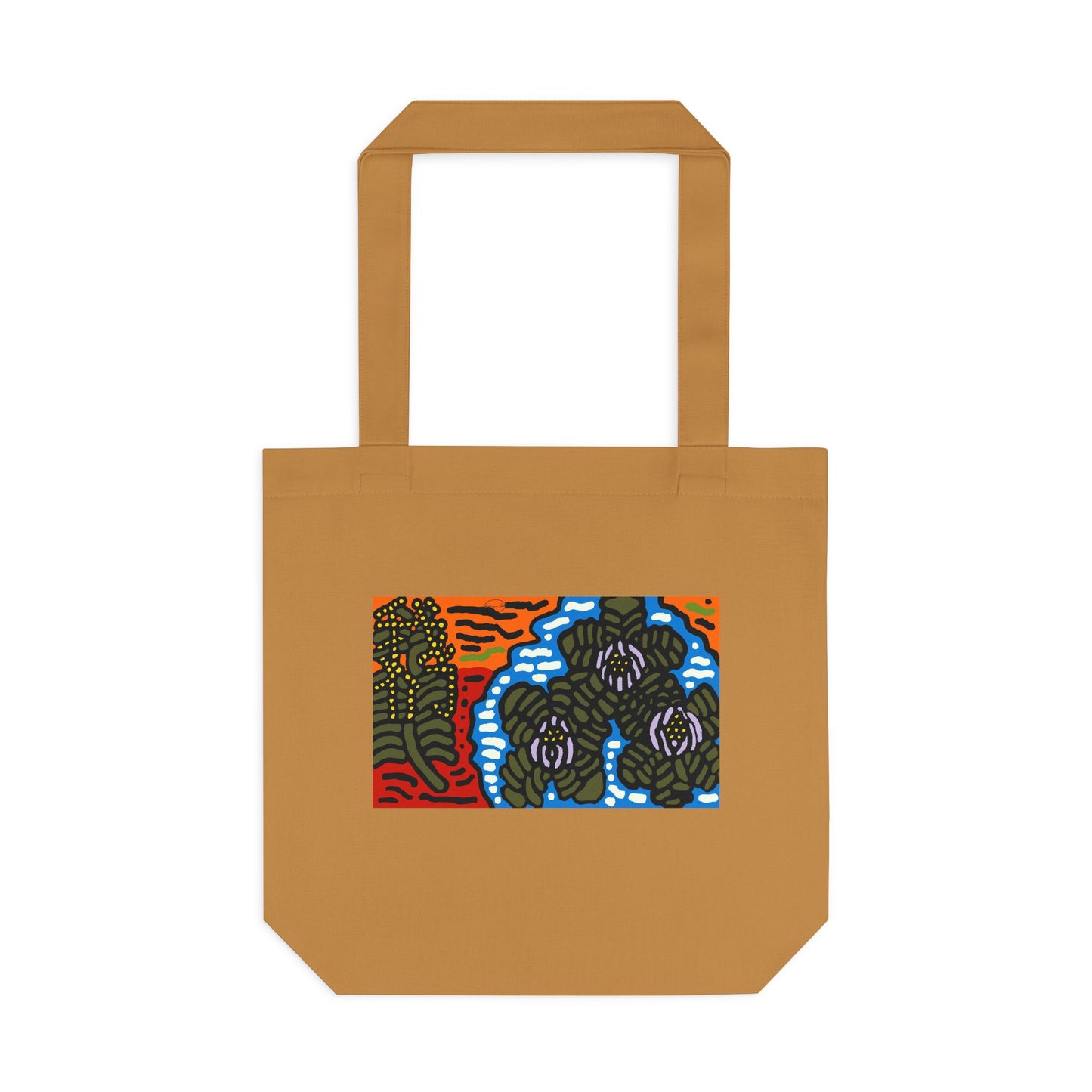 The Sri Lankan water lilies meets the Australian wattle Classic Tote Bag