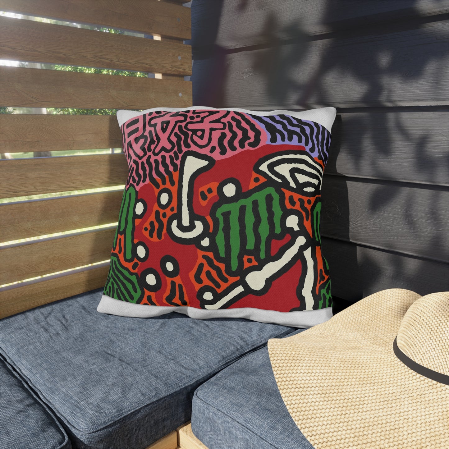 Scoring Goals Throughout Life — Outdoor Pillow