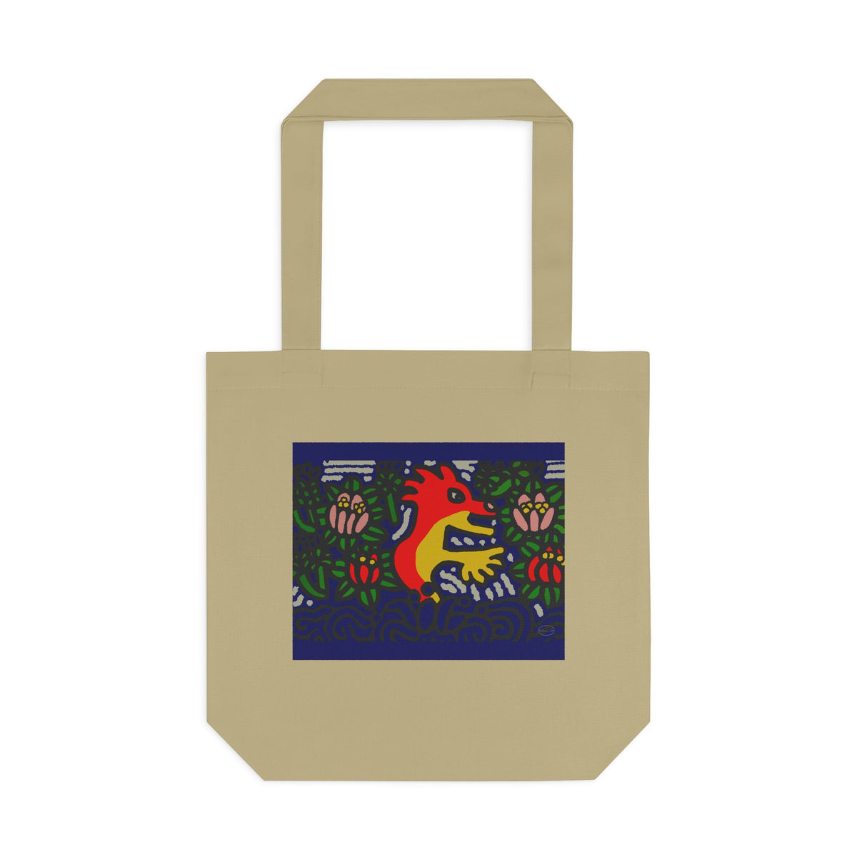 Breaking through the surface of a lotus pond Classic Tote Bag