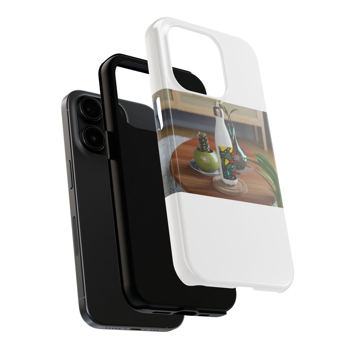 Two dragons enjoying a feast together Tough Phone Case