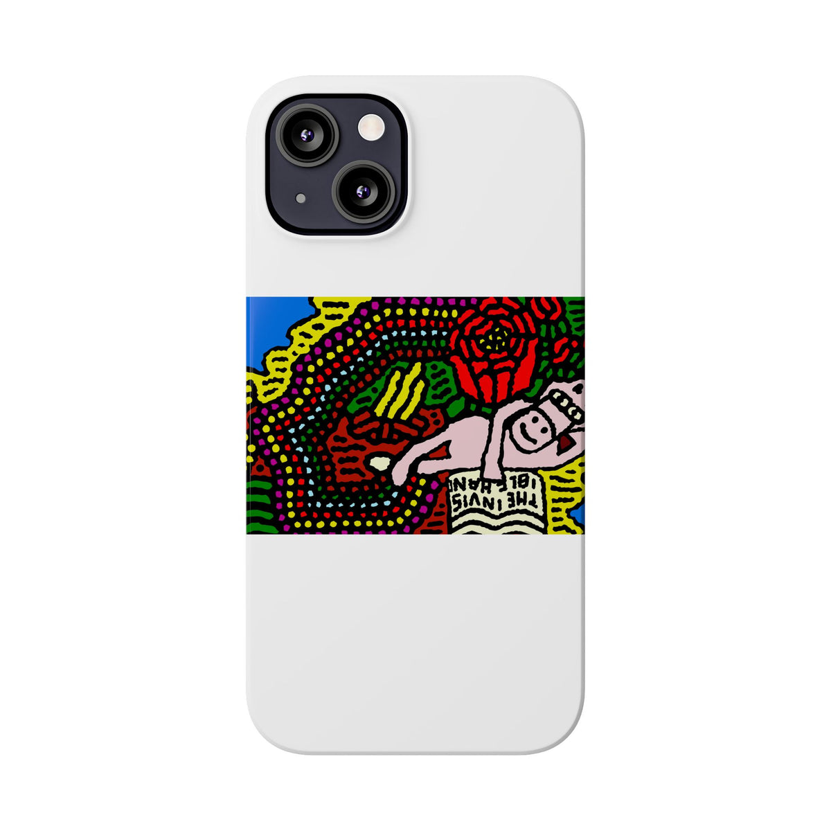 Enjoying our companionship Slim Phone Case