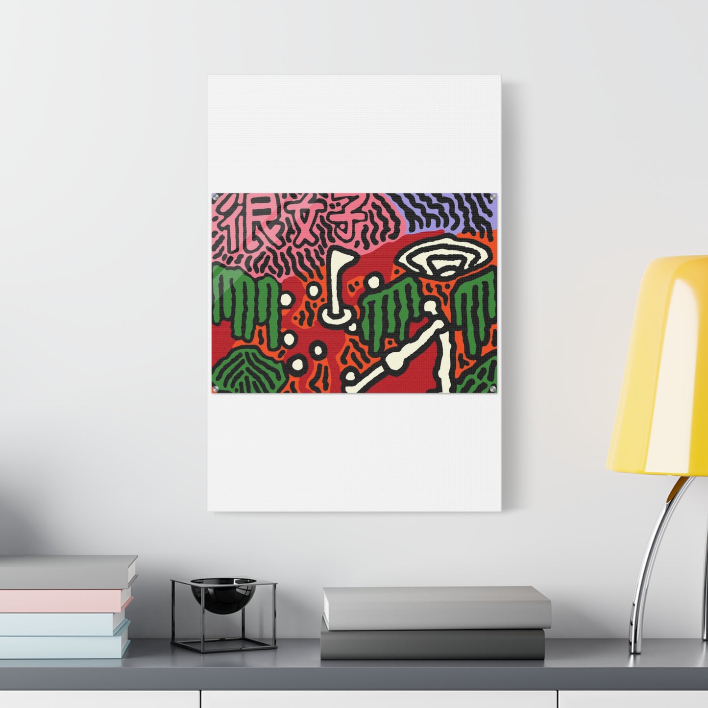Scoring goals throughout life Canvas (Small)