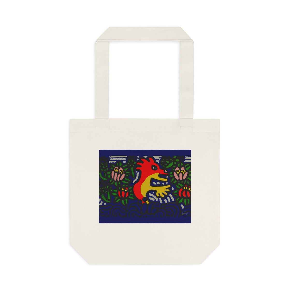 Breaking through the surface of a lotus pond Classic Tote Bag