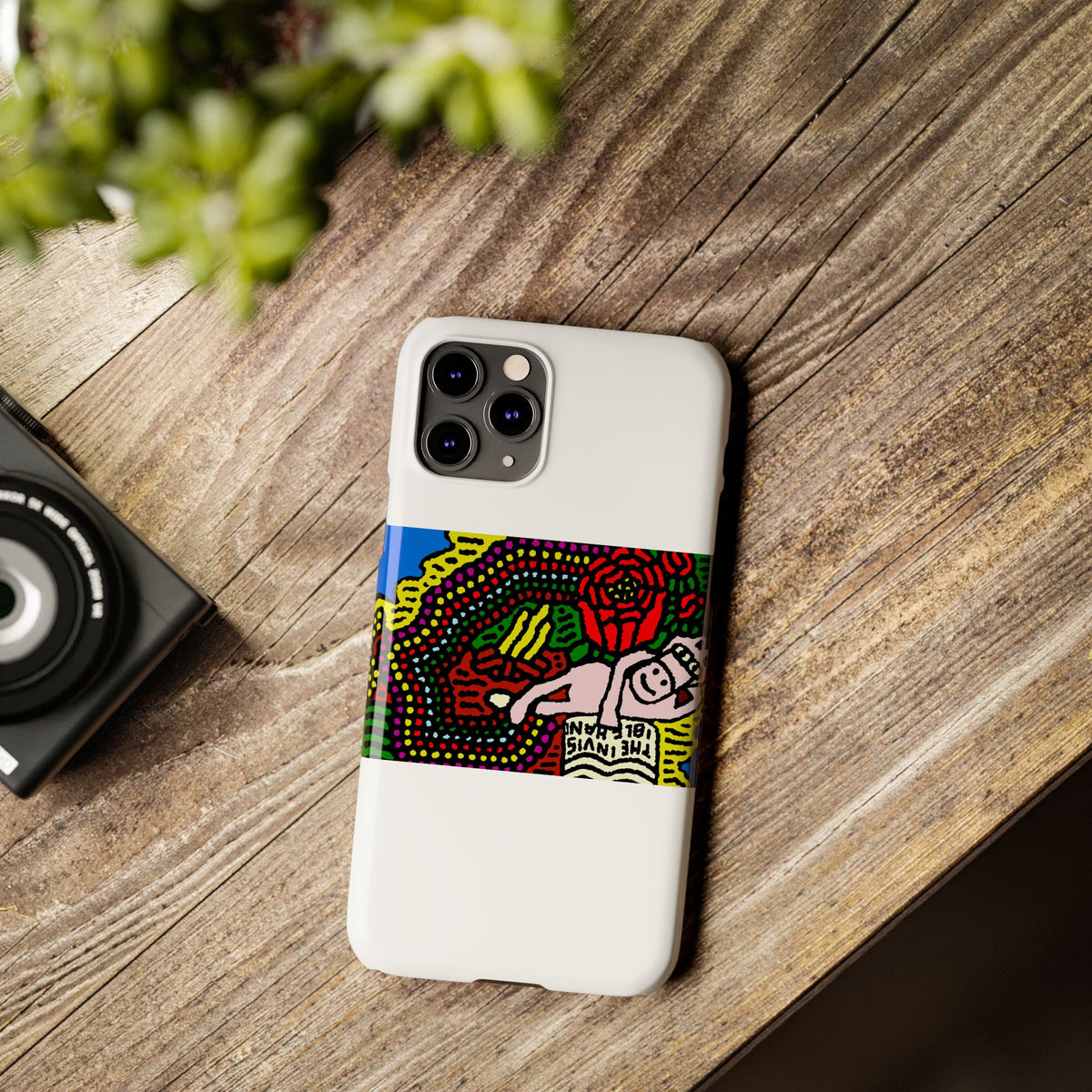 Enjoying our companionship Slim Phone Case
