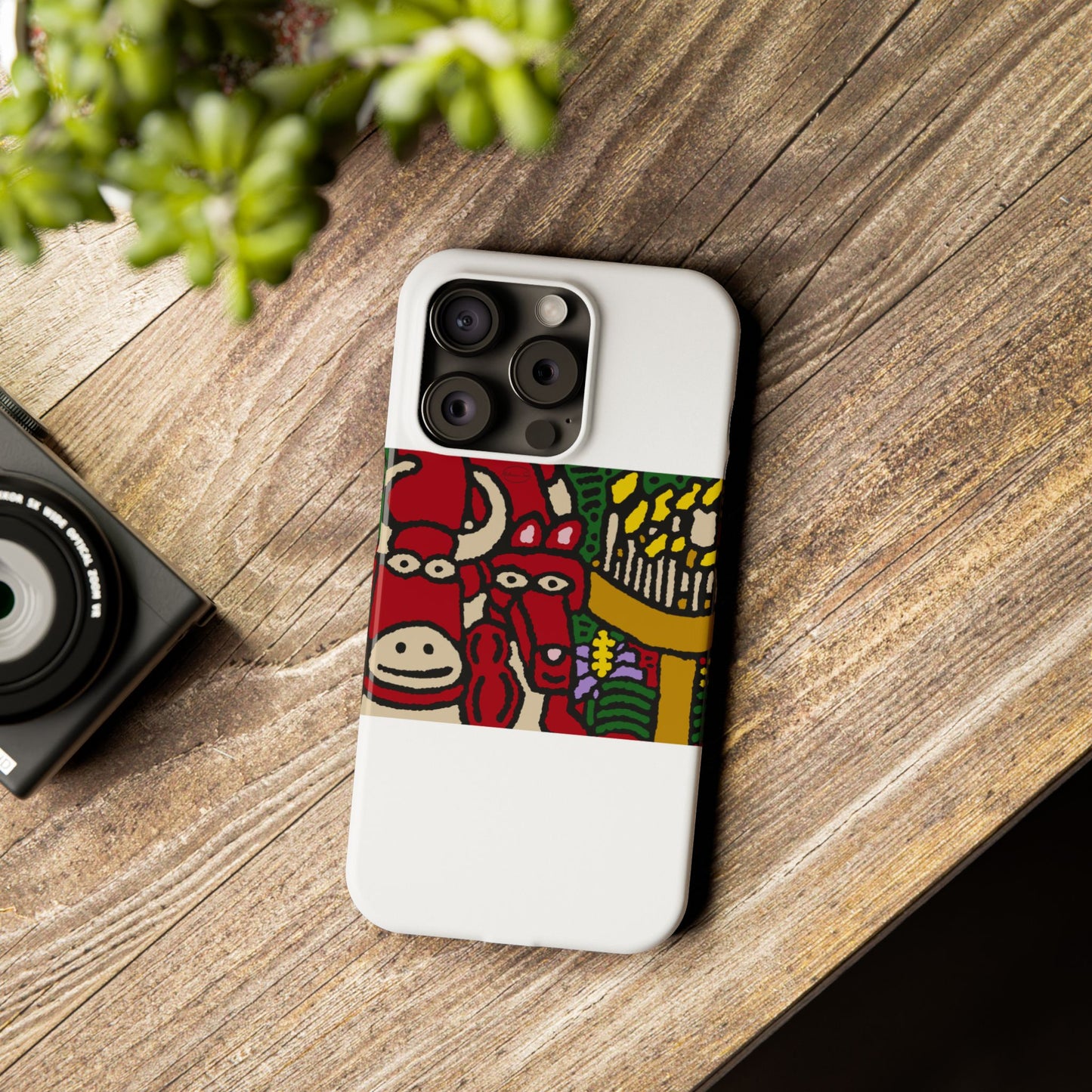Going blessed by light together Slim Phone Case