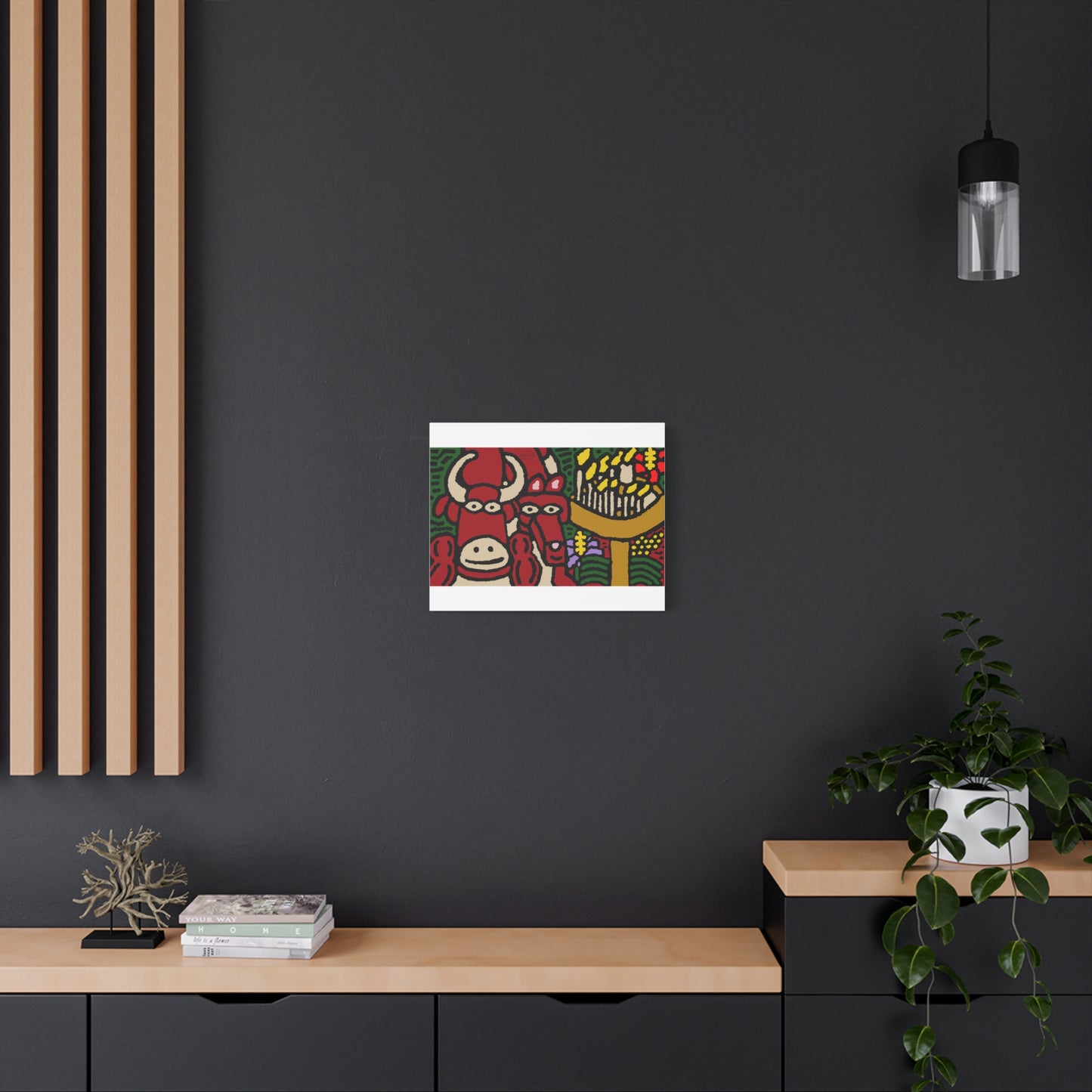 Going blessed by light together Canvas (Small)