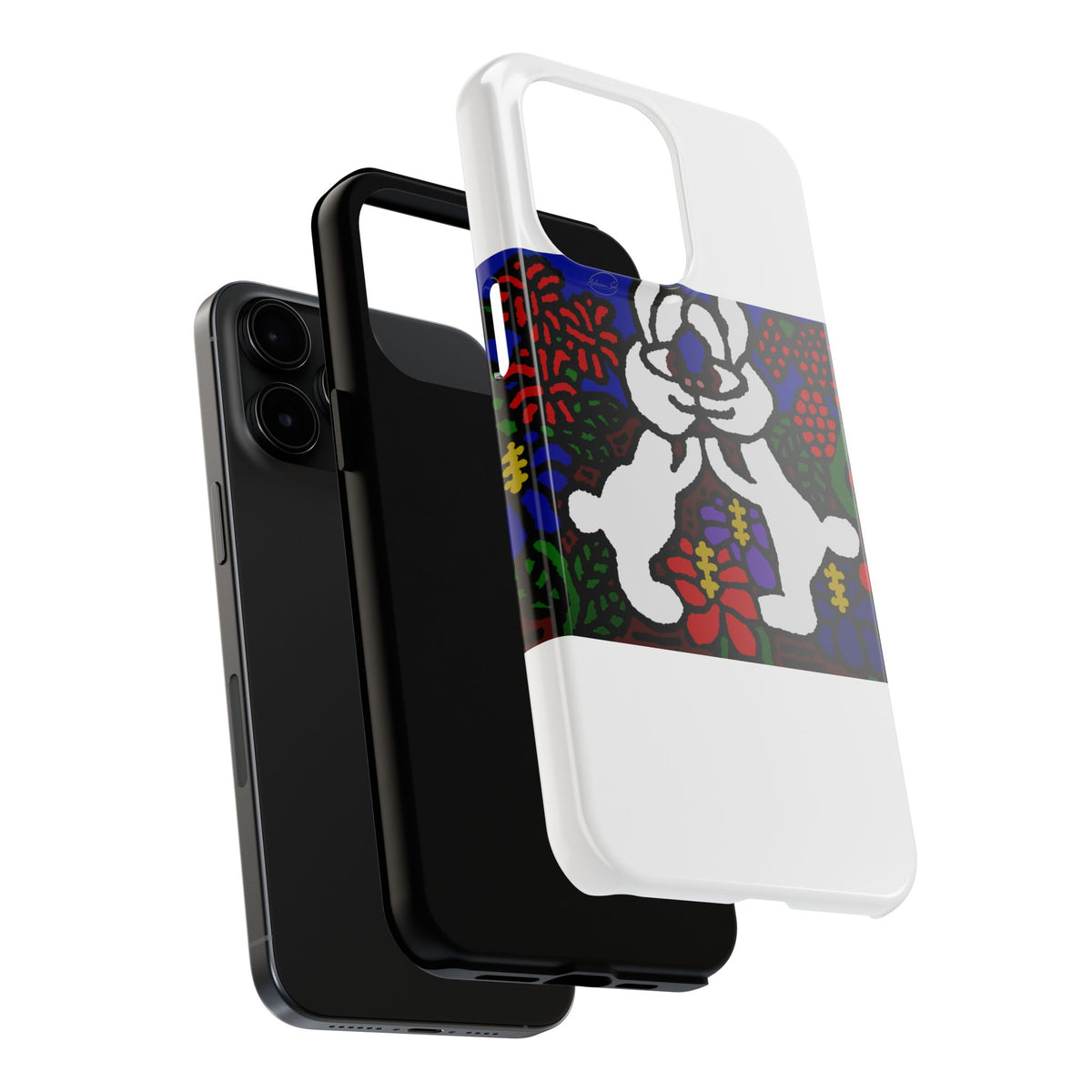 Bunnies in love Tough Phone Case