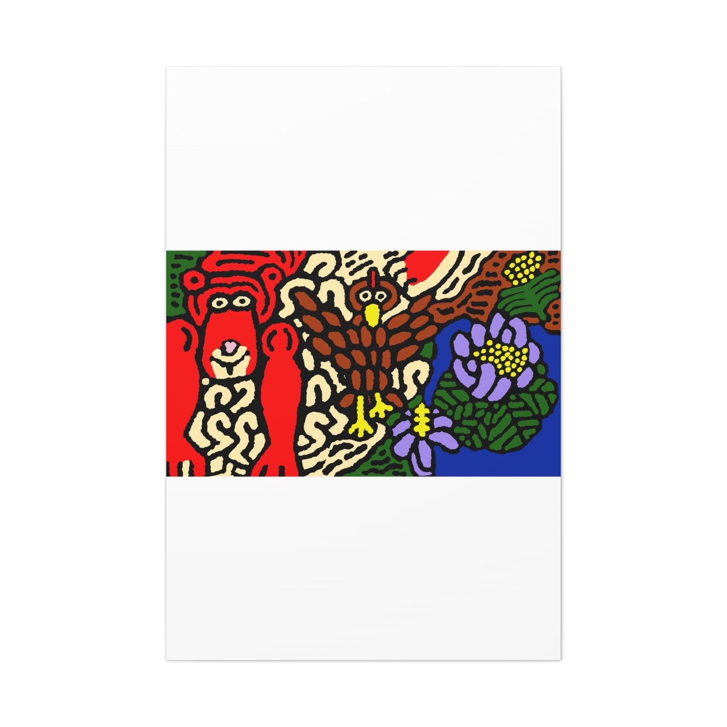 Friendly competition Canvas (Large)
