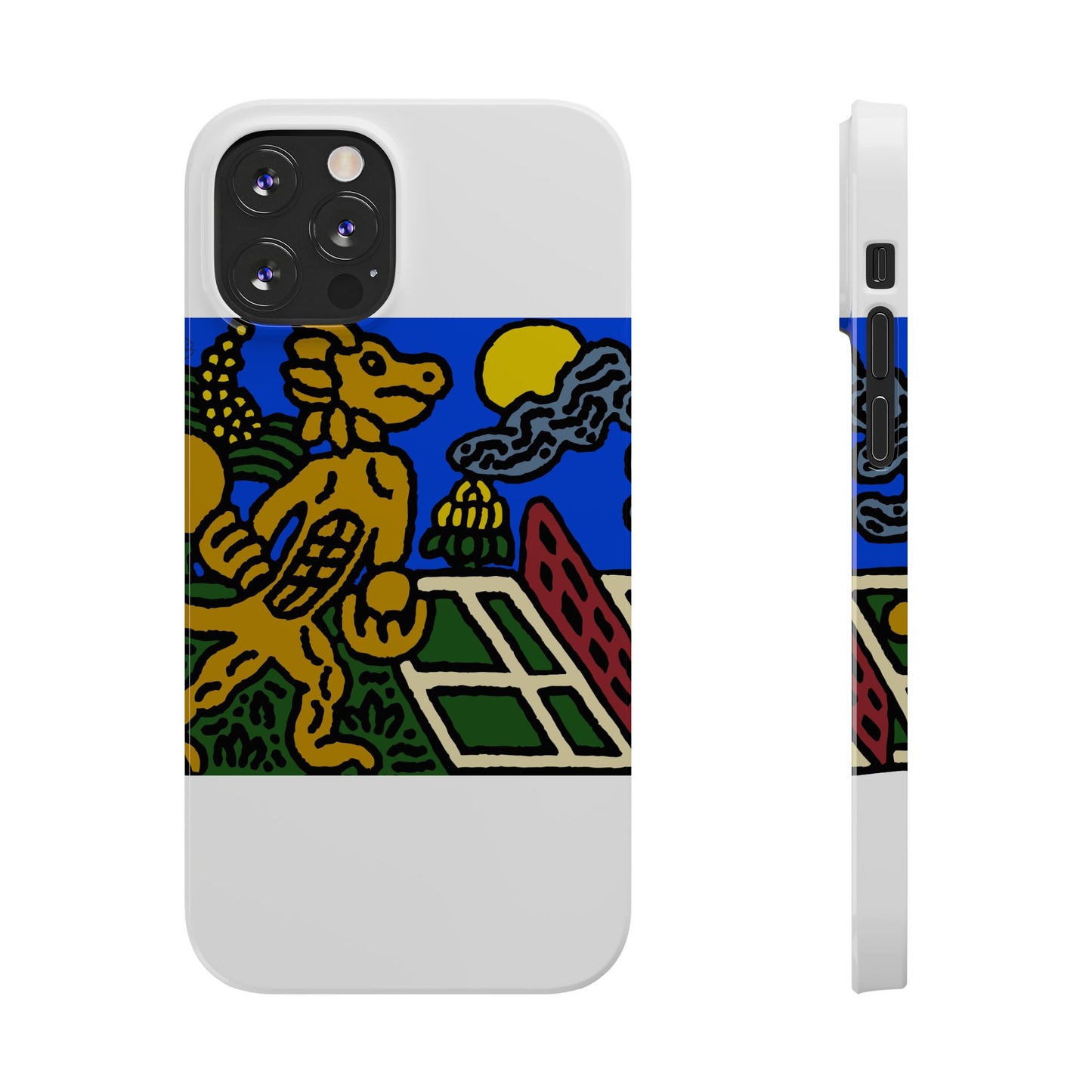 Ready for making big serves in life Slim Phone Case