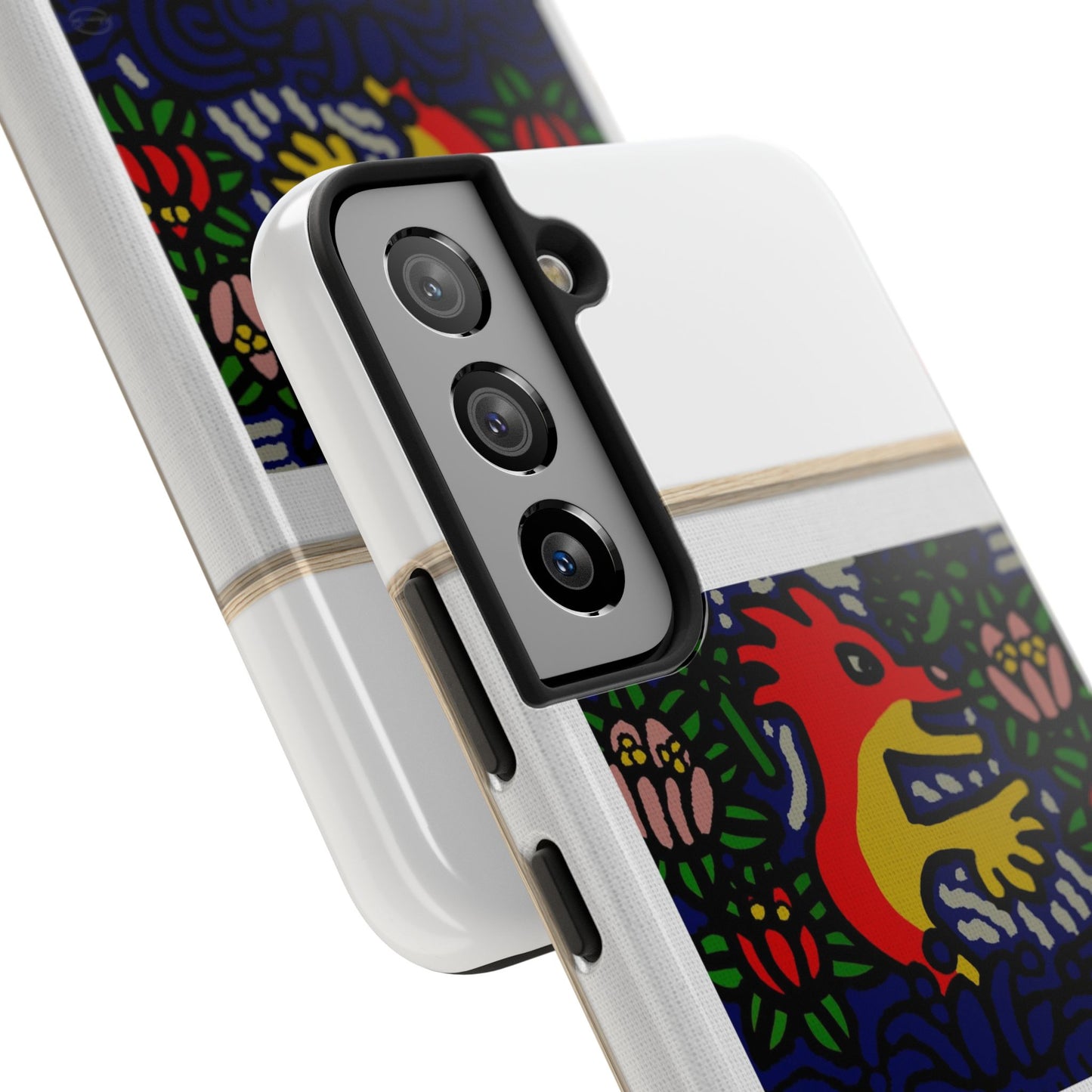Breaking through the surface of a lotus pond Tough Phone Case