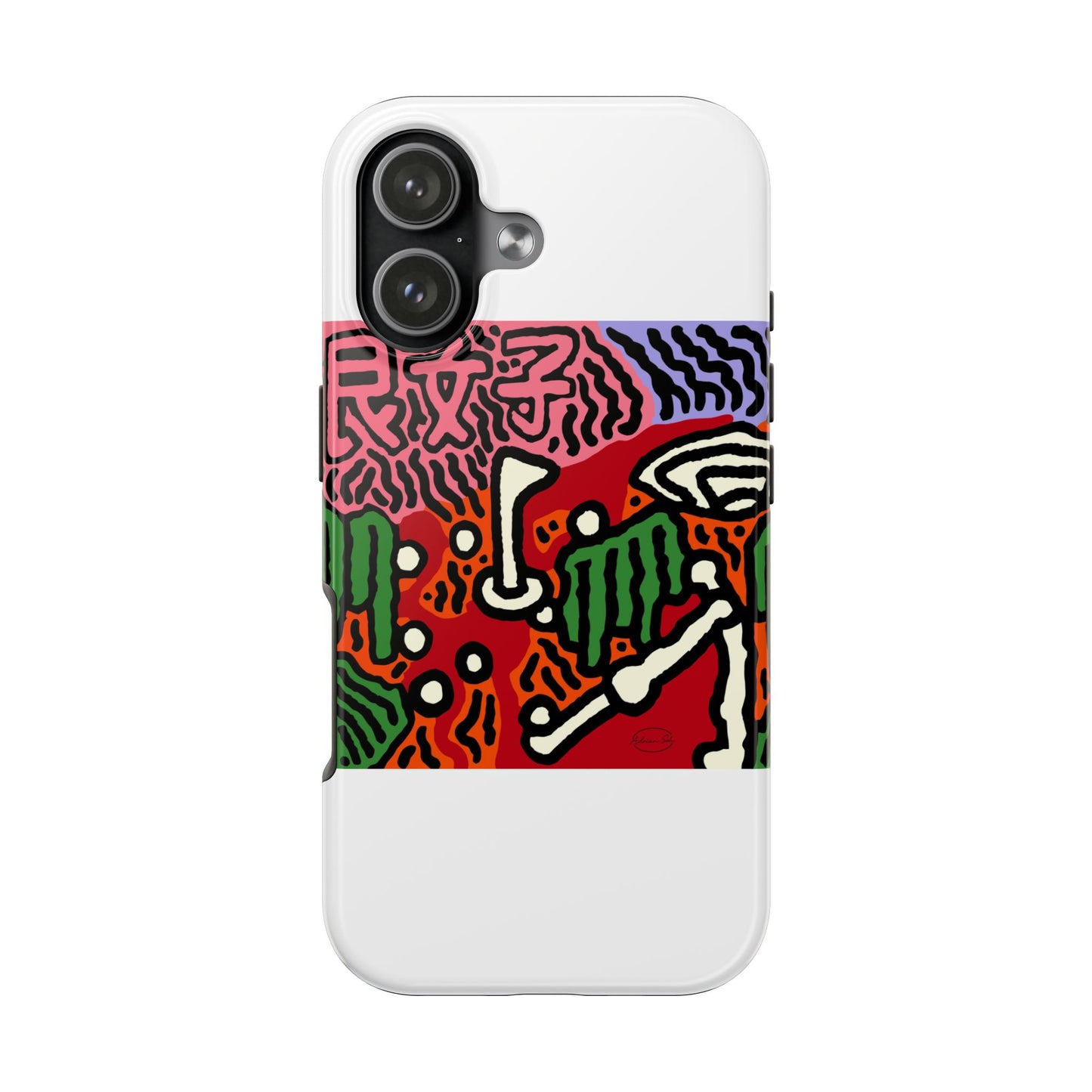 Hitting holes in one throughout life Tough Phone Case