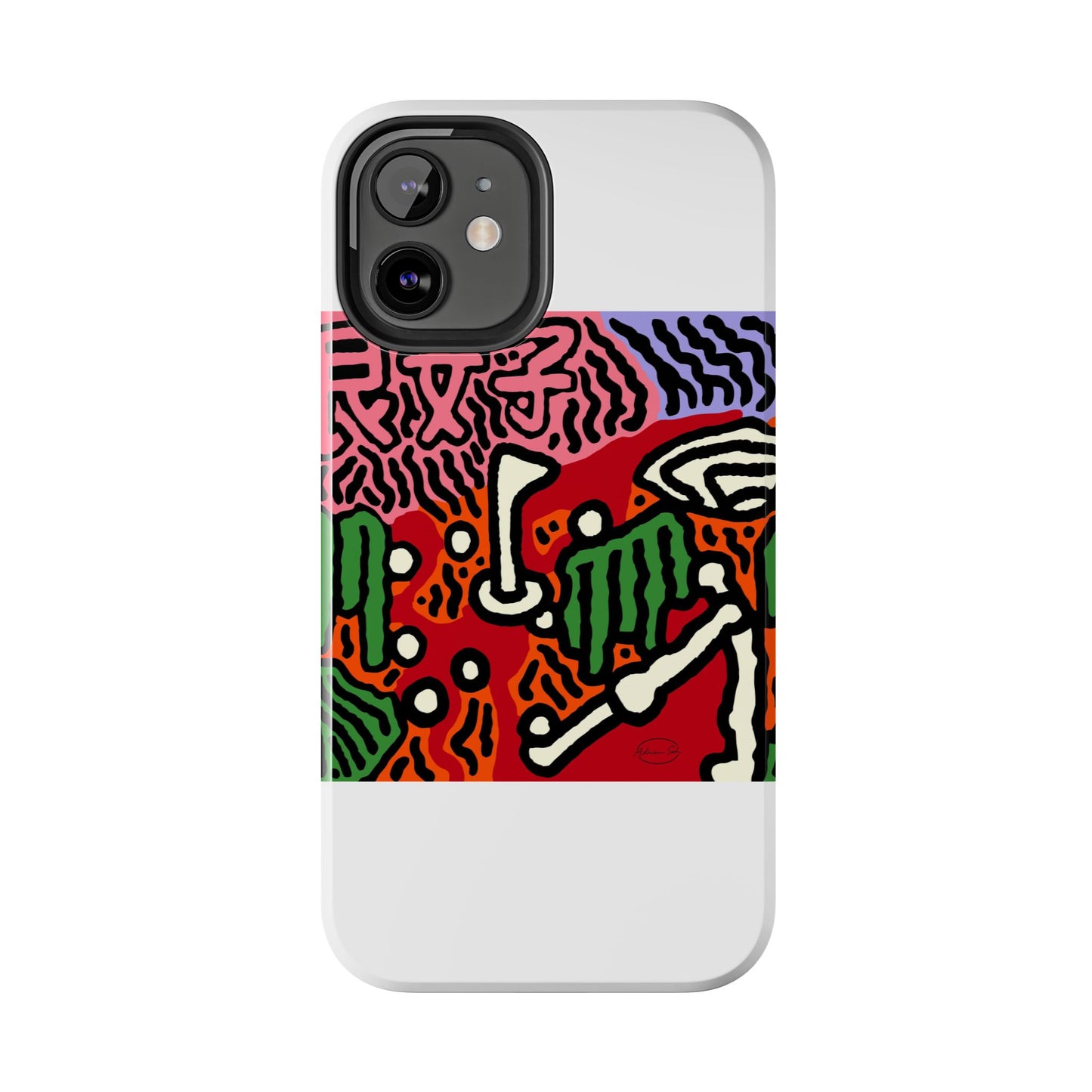 Hitting holes in one throughout life Tough Phone Case