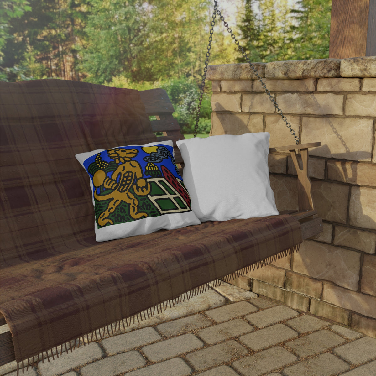 Ready for making big serves in life — Outdoor Pillow