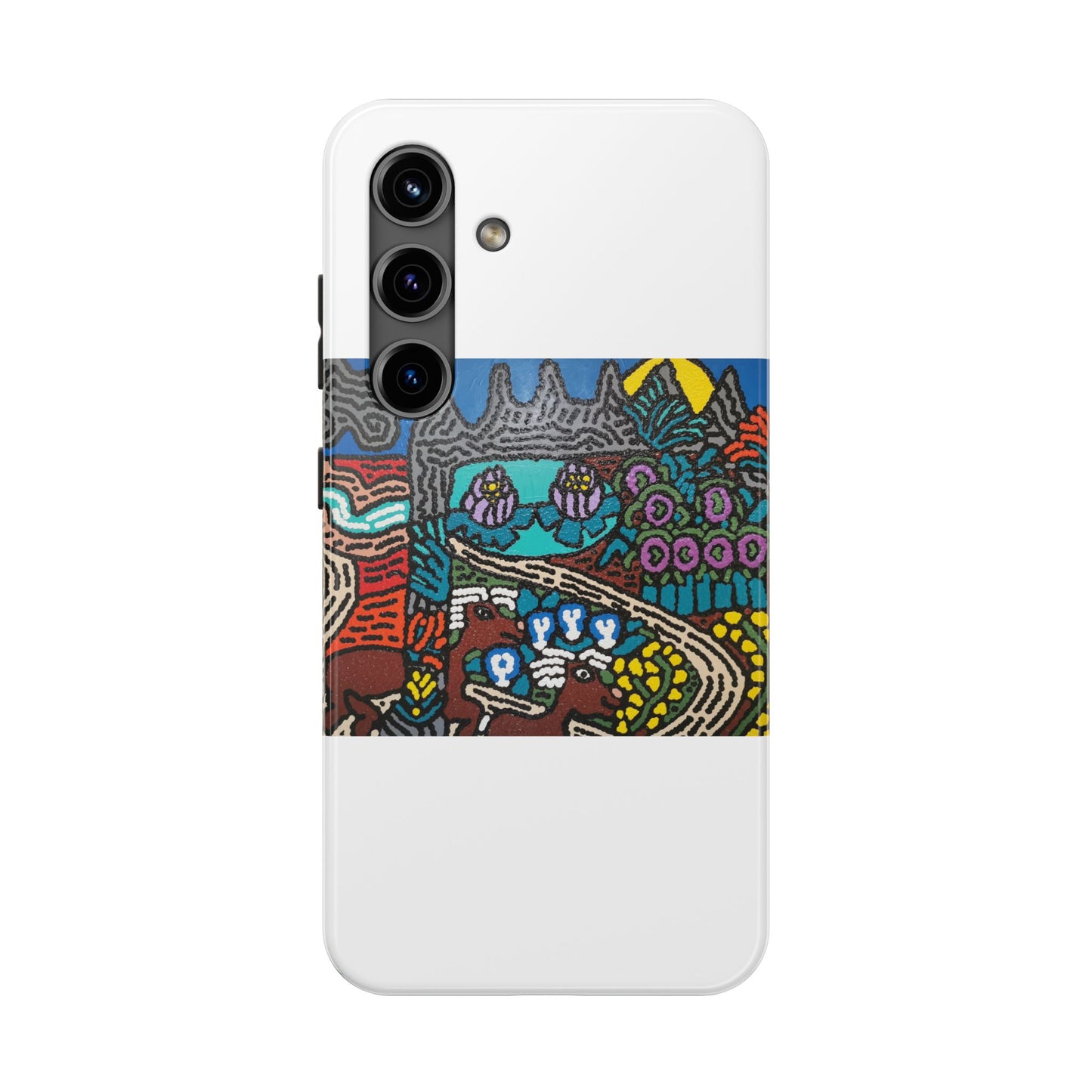 Going to the valley of hope and prosperity Tough Phone Case