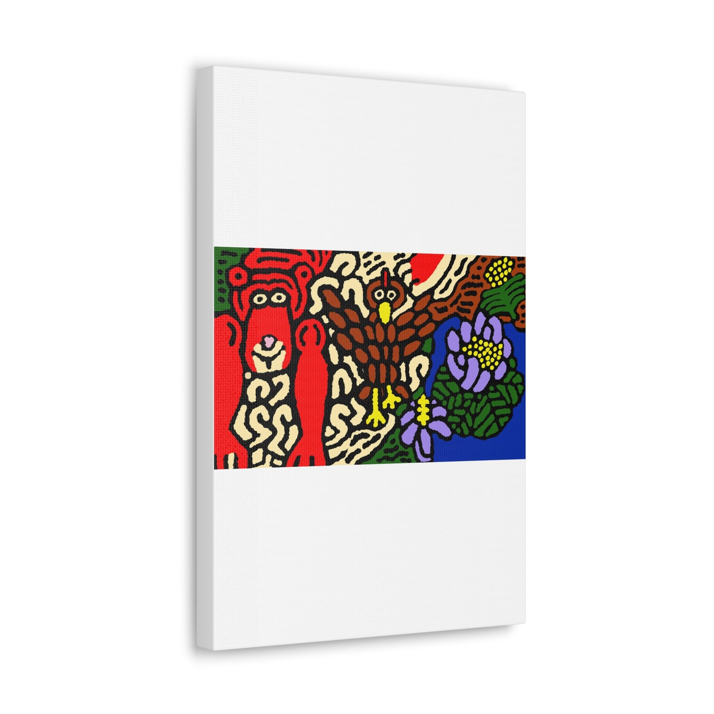Friendly competition Canvas (Large)