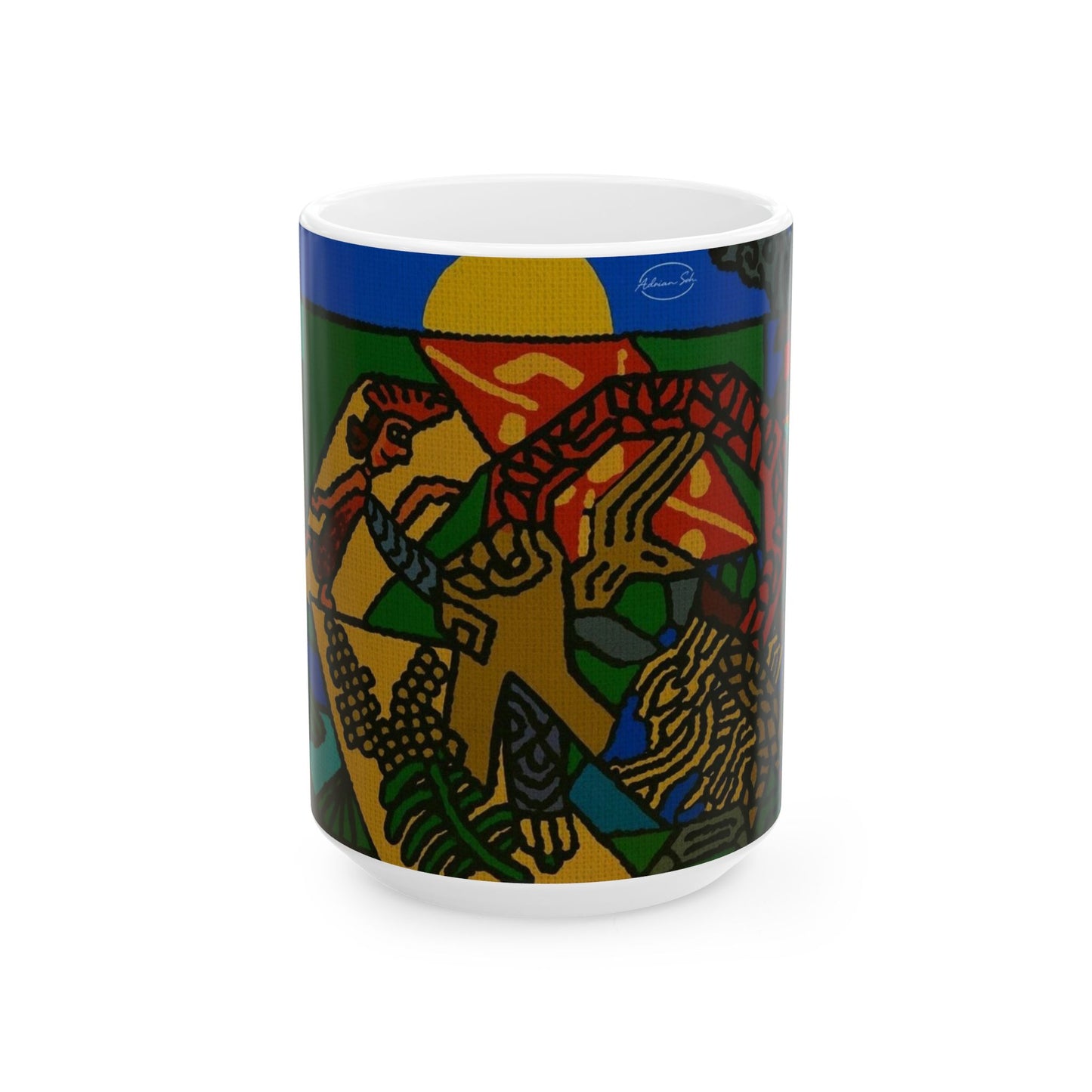 Drawing your own destiny Ceramic Mug