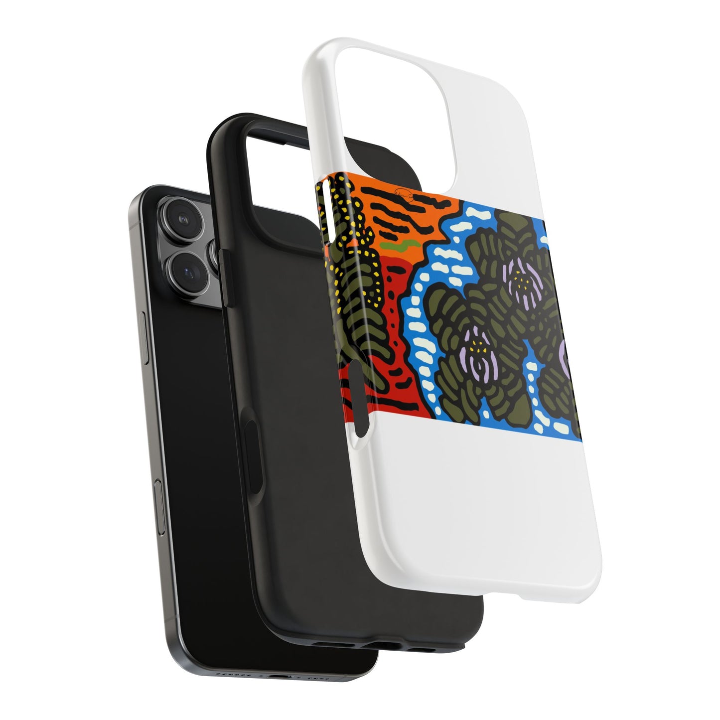 The Sri Lankan water lilies meets the Australian wattle Tough Phone Case