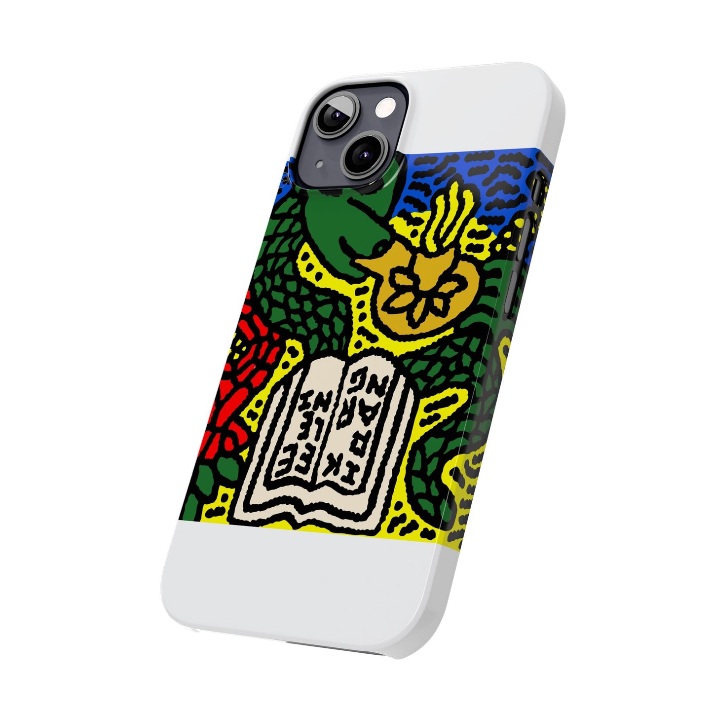 Shining a light on knowledge Slim Phone Case