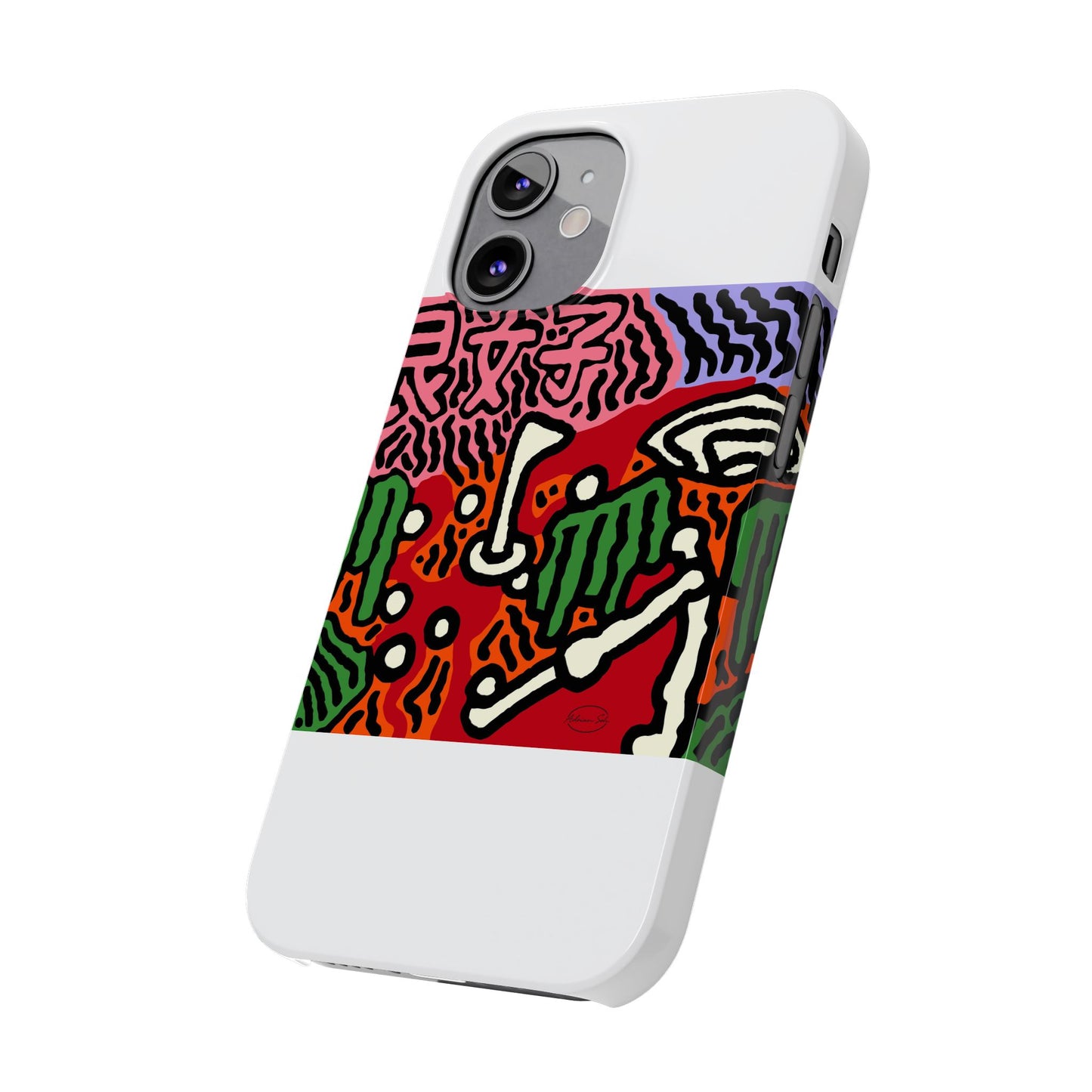 Hitting holes in one throughout life Slim Phone Case