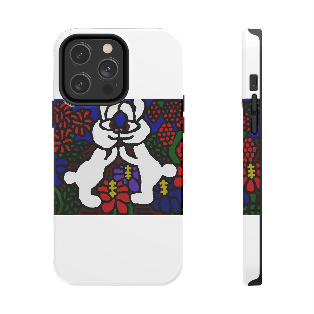 Bunnies in love Tough Phone Case