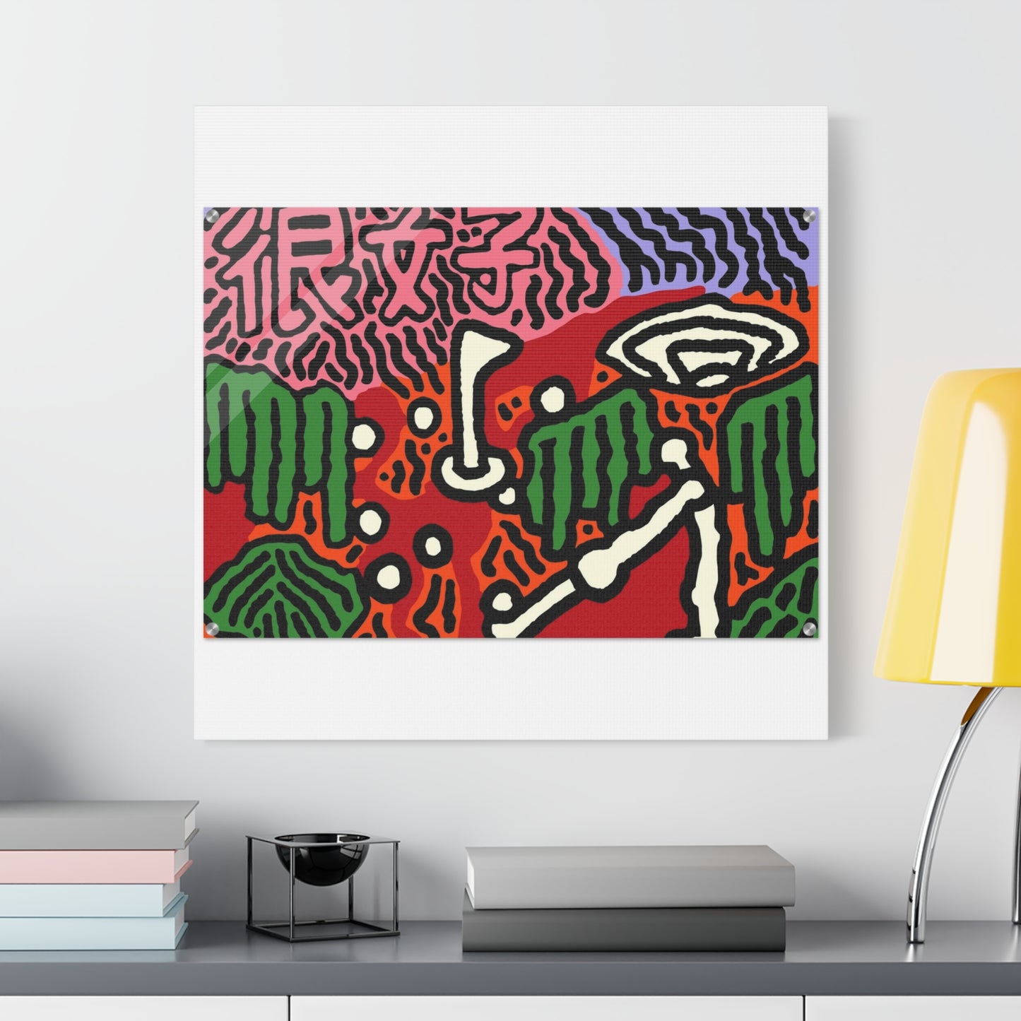 Scoring goals throughout life Canvas (Large)