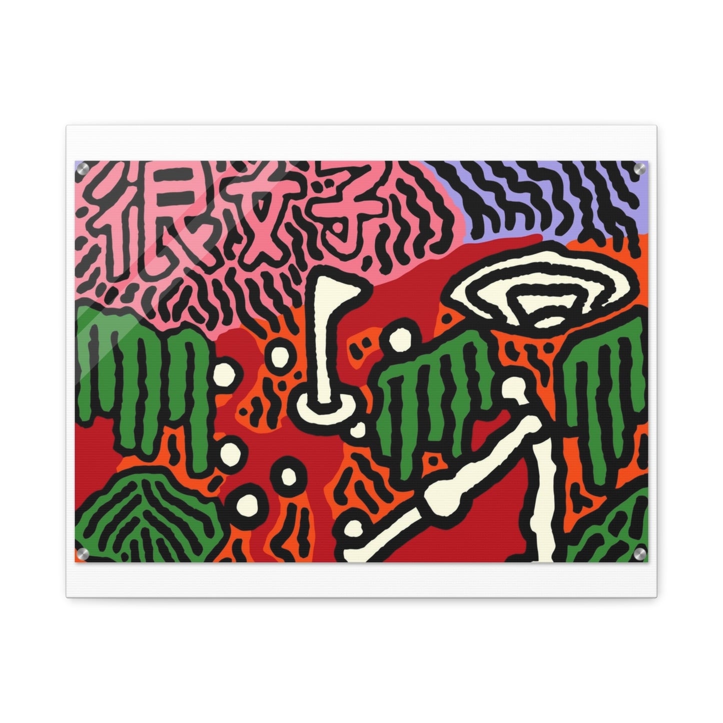 Scoring goals throughout life Canvas (Large)
