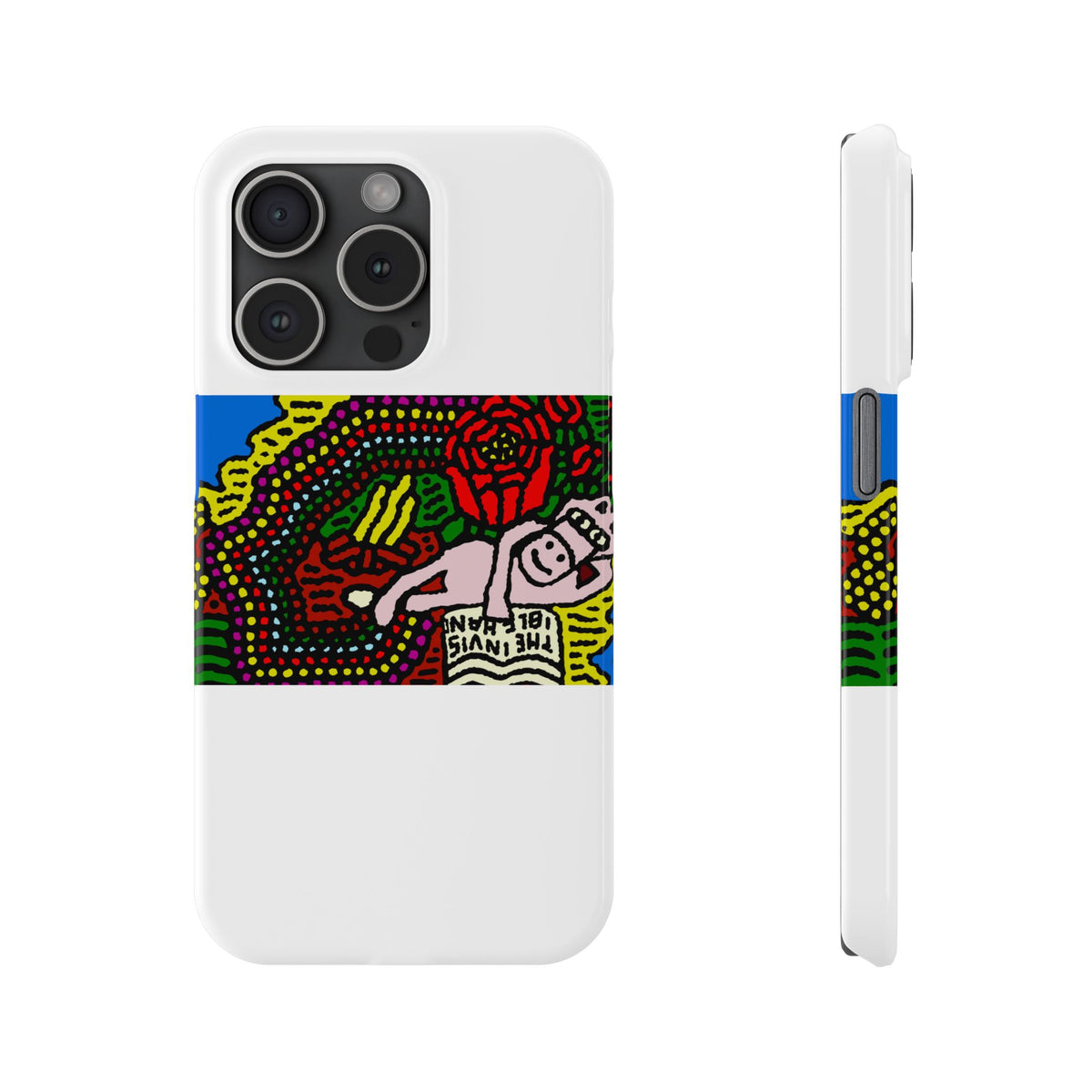 Enjoying our companionship Slim Phone Case