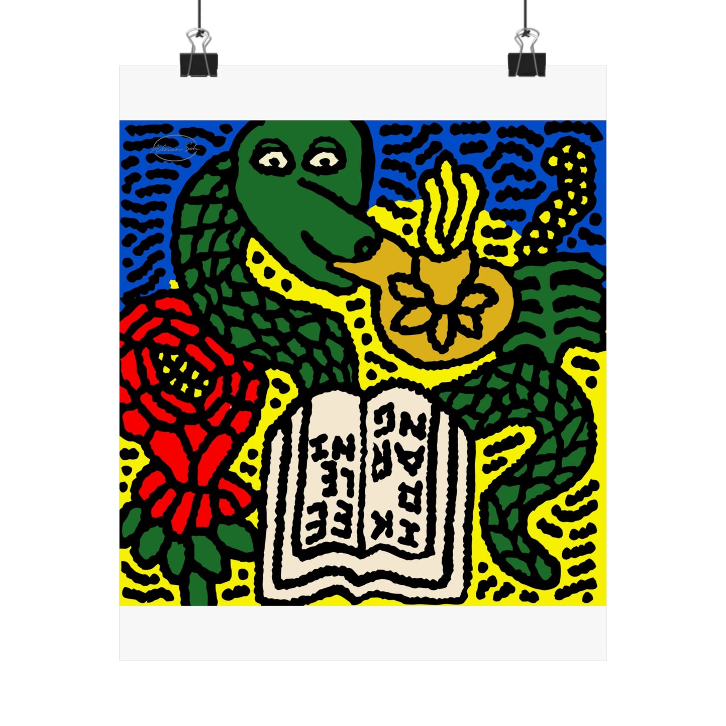 Shining a light on knowledge Matte Poster Vertical (Large)