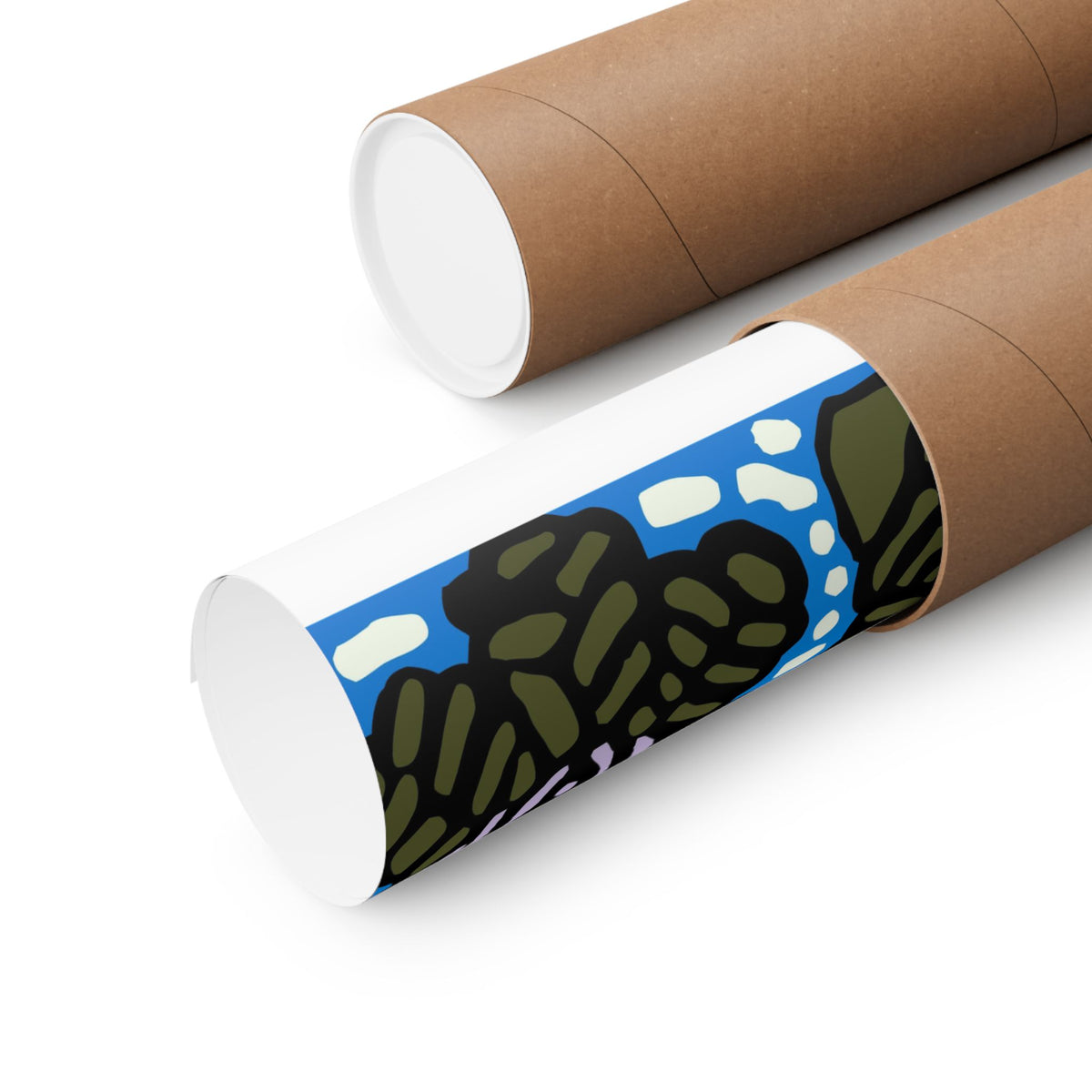 The Sri Lankan water lilies meets the Australian wattle Matte Poster Vertical (Large)