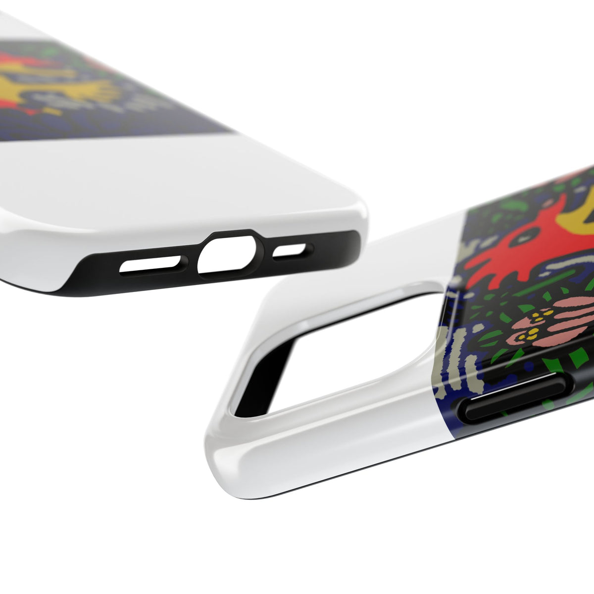 Breaking through the surface of a lotus pond Tough Phone Case