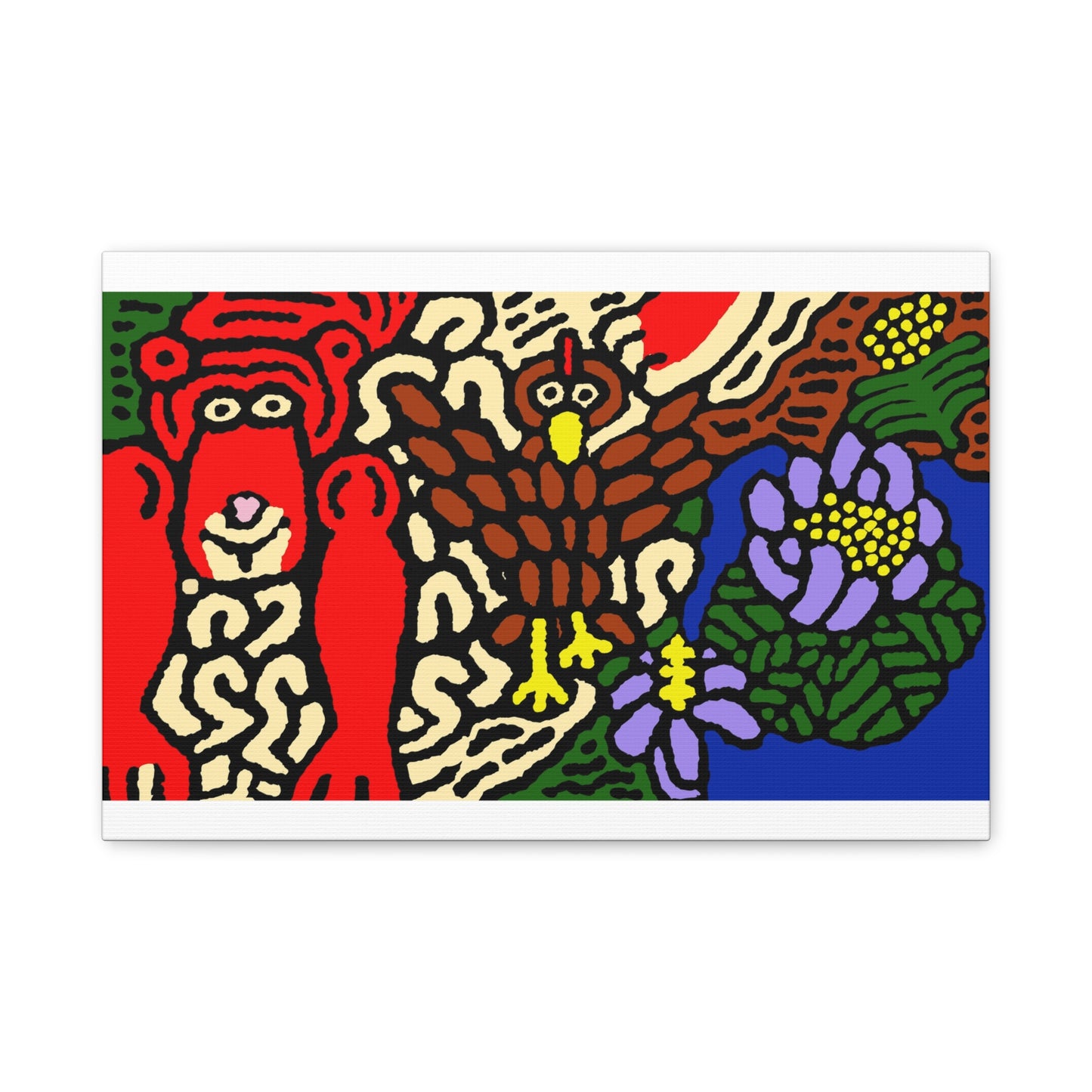 Friendly competition Canvas (Large)