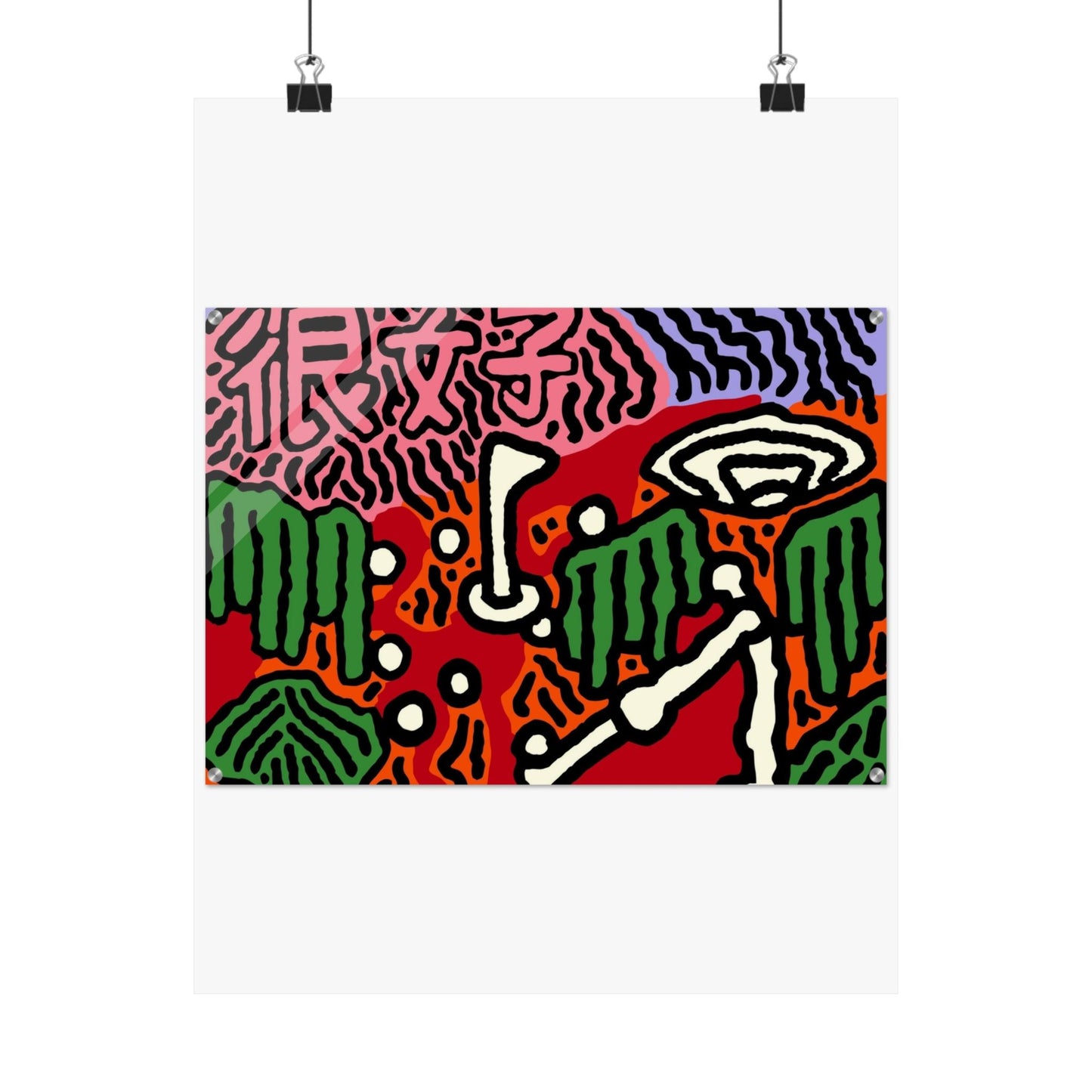 Scoring goals throughout life Matte Poster Vertical (Small)