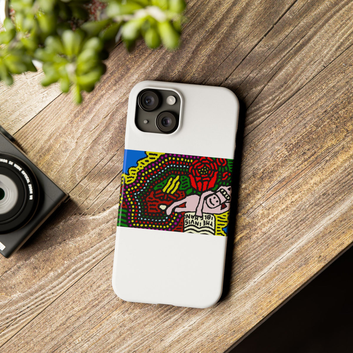 Enjoying our companionship Slim Phone Case