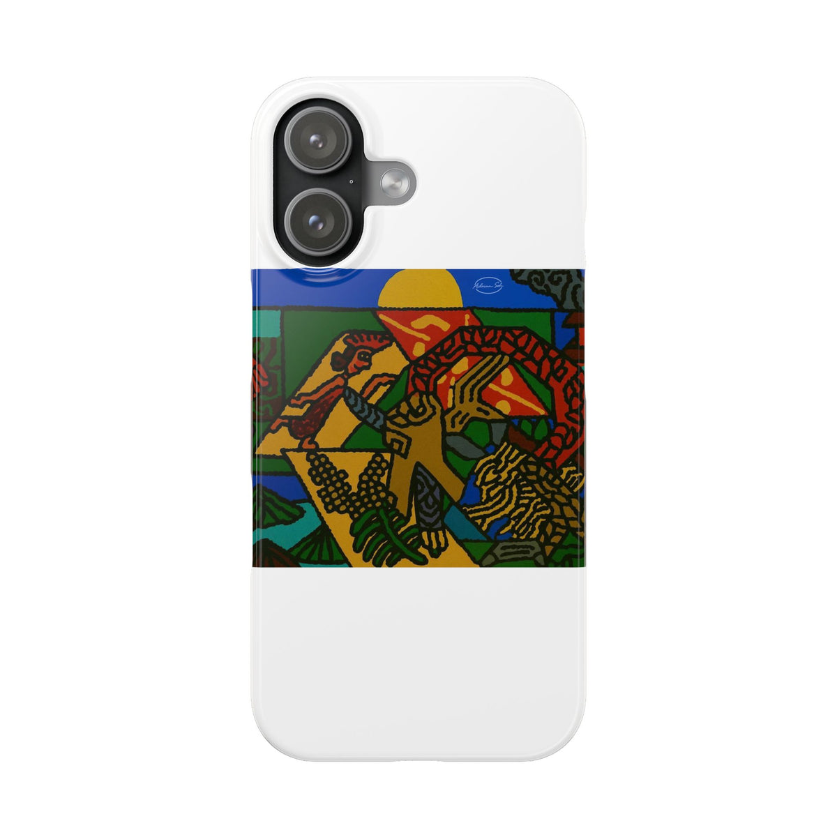 Drawing your own destiny Slim Phone Case