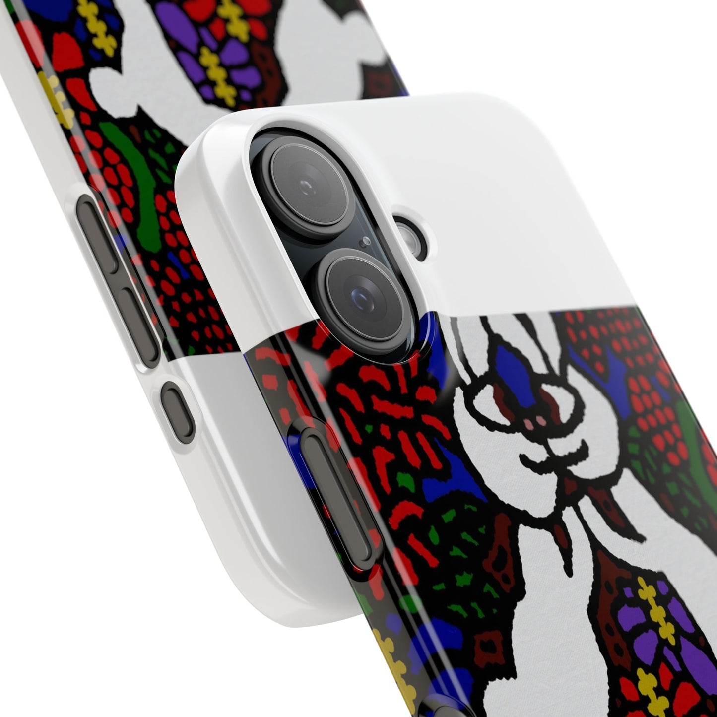 Bunnies in love Slim Phone Case
