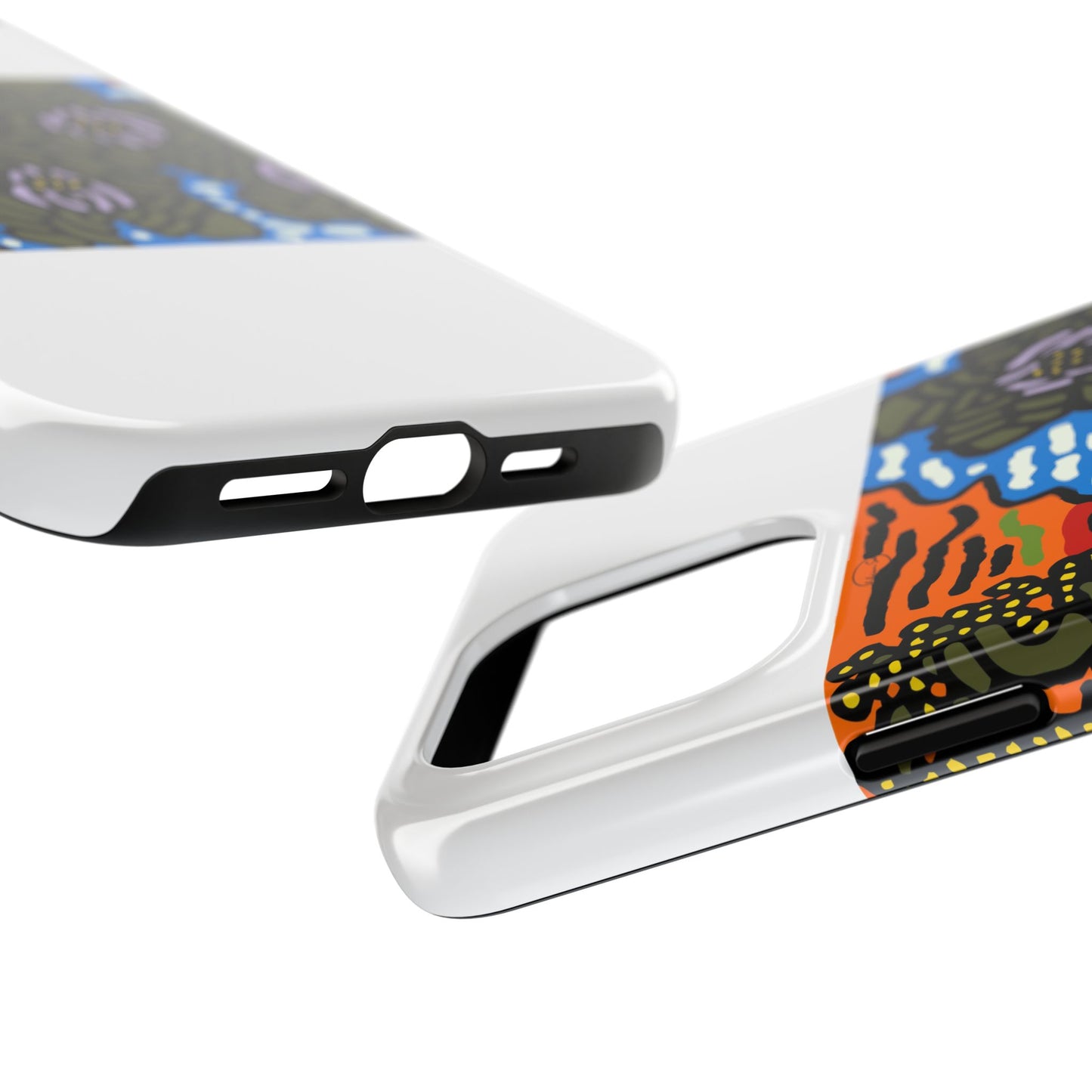 The Sri Lankan water lilies meets the Australian wattle Tough Phone Case
